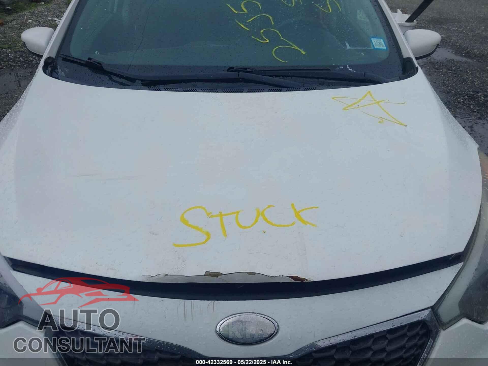 KIA FORTE 2014 - KNAFK4A61E5067695