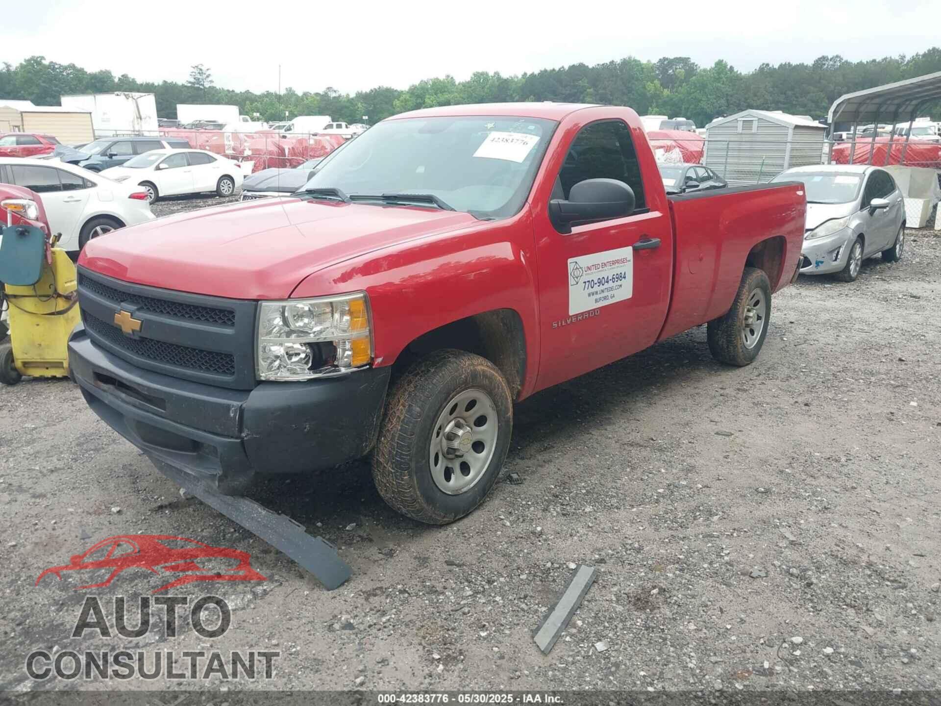 CHEVROLET SILVERADO 1500 2013 - 1GCNCPEX4DZ247986