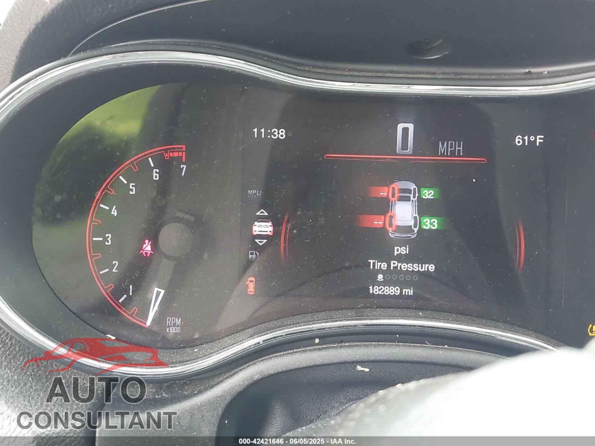 DODGE DURANGO 2014 - 1C4RDJAG1EC279137