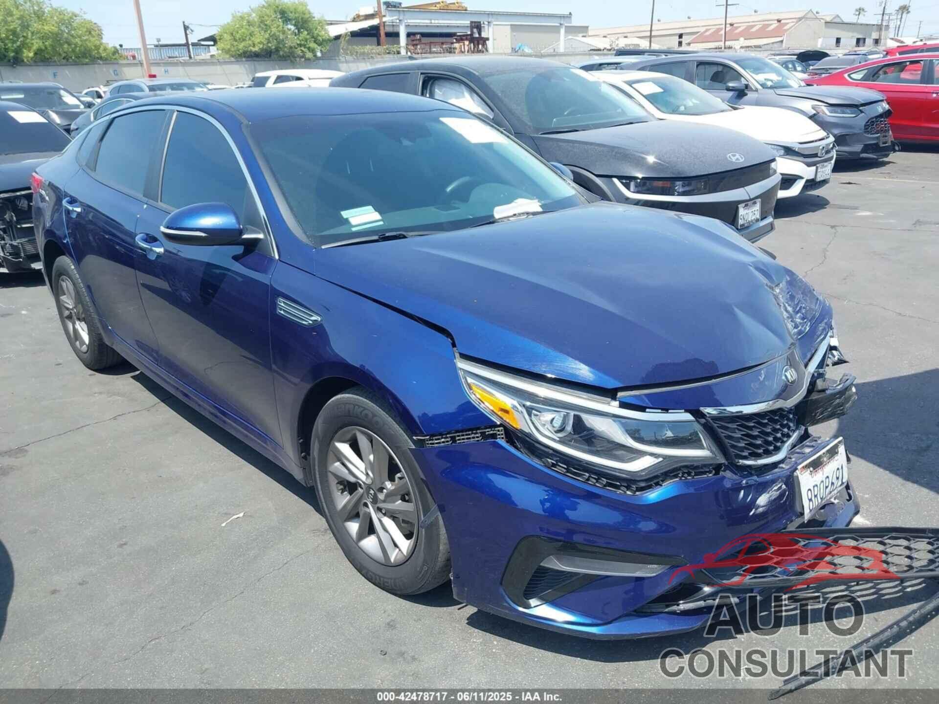 KIA OPTIMA 2020 - 5XXGT4L30LG412697