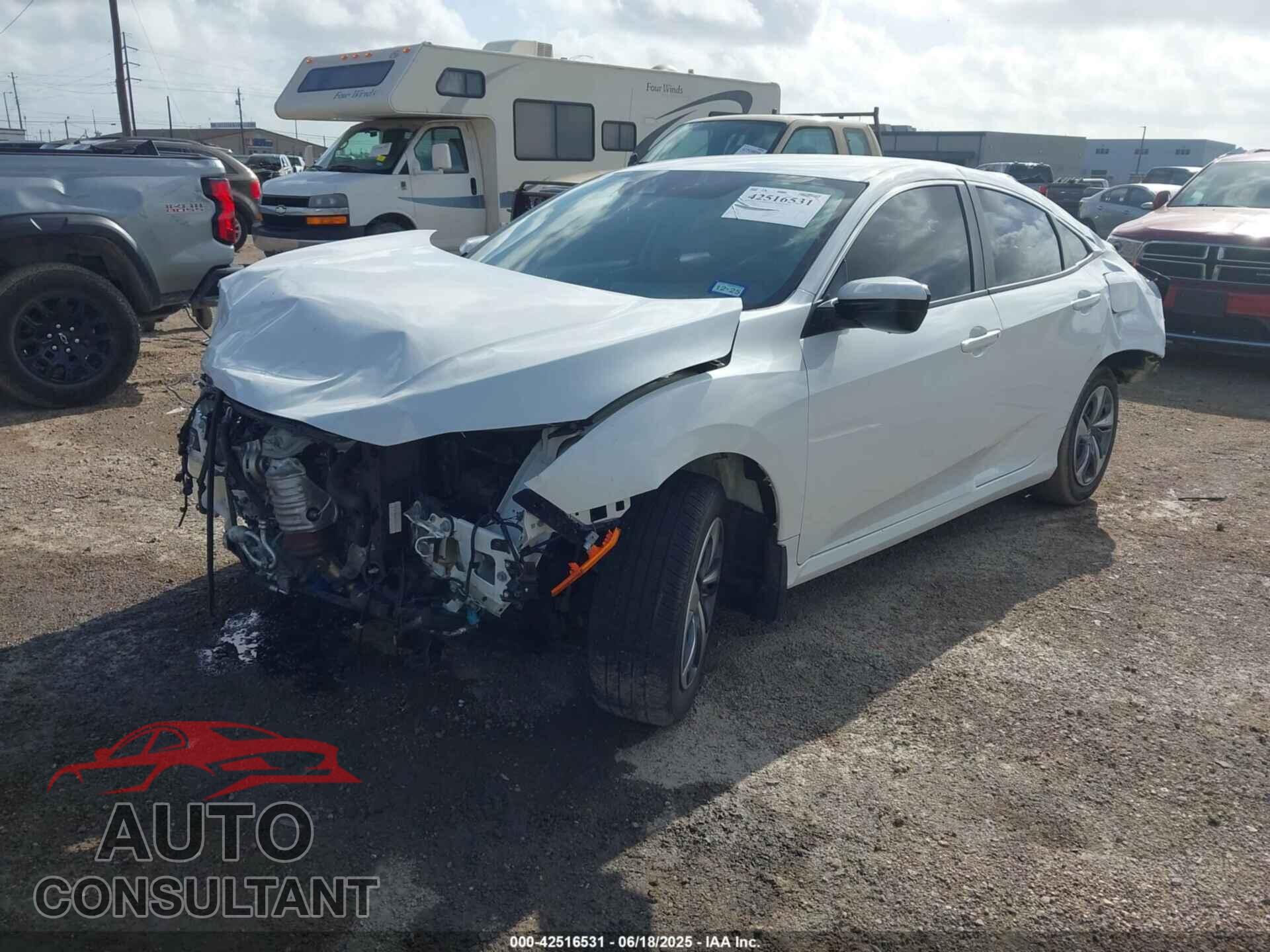 HONDA CIVIC 2019 - 2HGFC2F63KH585438