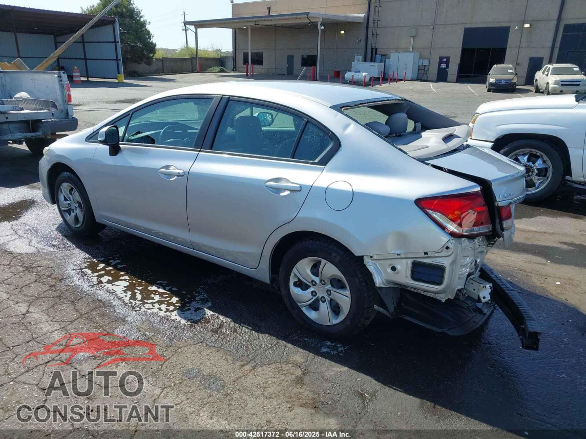 HONDA CIVIC 2013 - 19XFB2F59DE202576