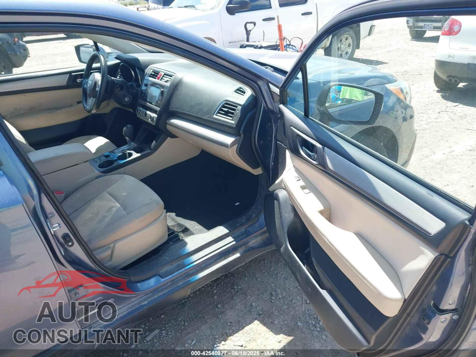 SUBARU OUTBACK 2015 - 4S4BSBFC9F3326740