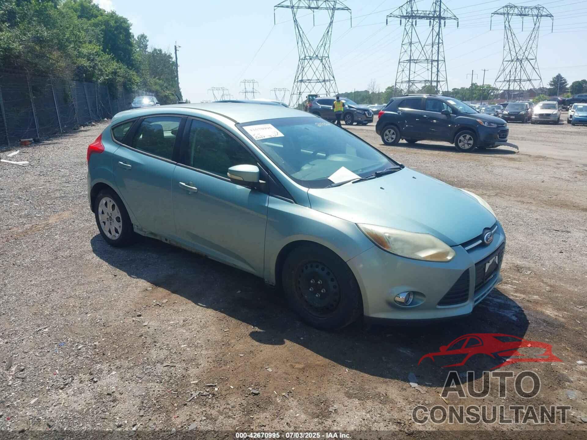 FORD FOCUS 2012 - 1FAHP3K2XCL219362