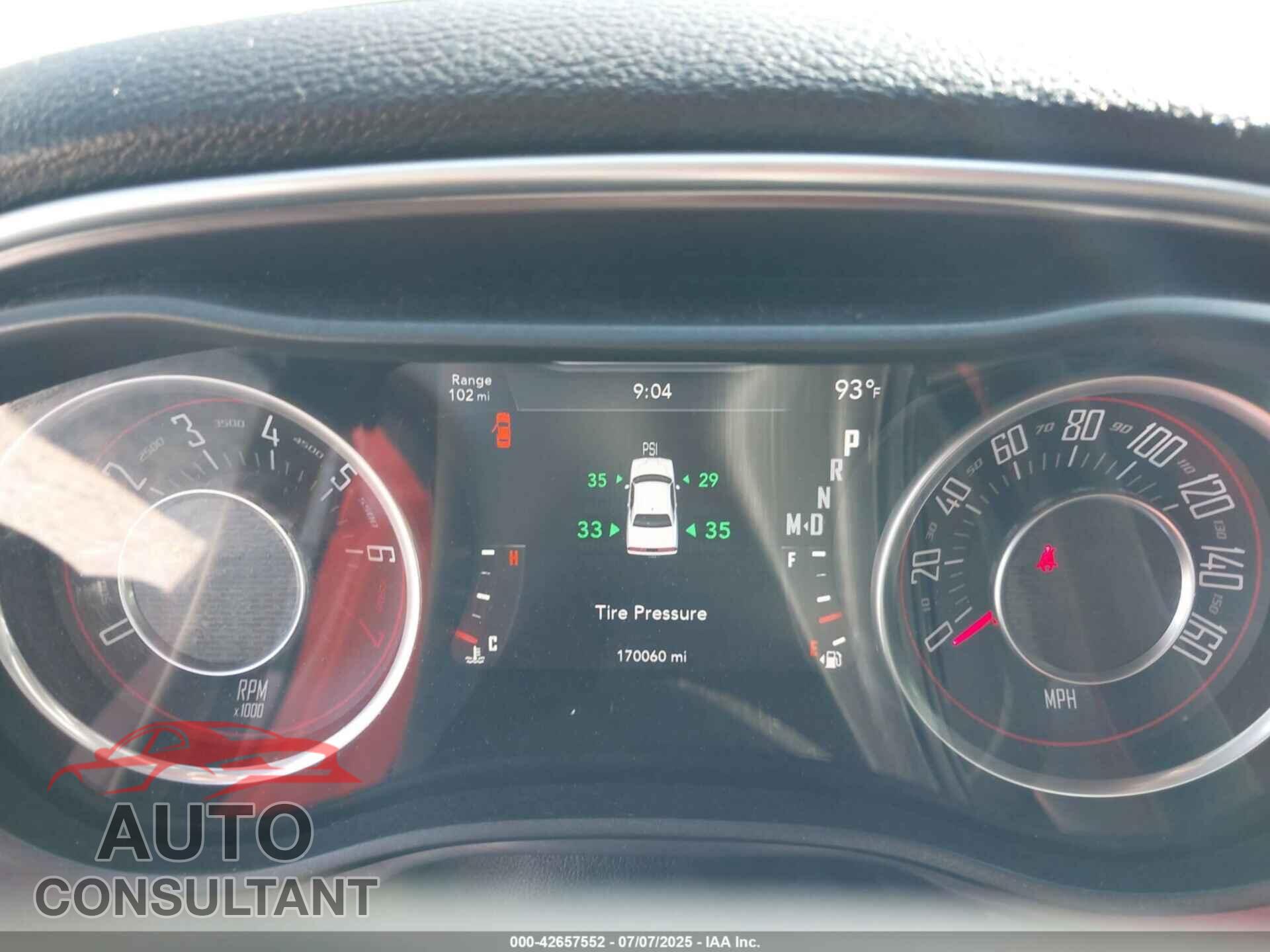 DODGE CHALLENGER 2015 - 2C3CDZAG7FH700804