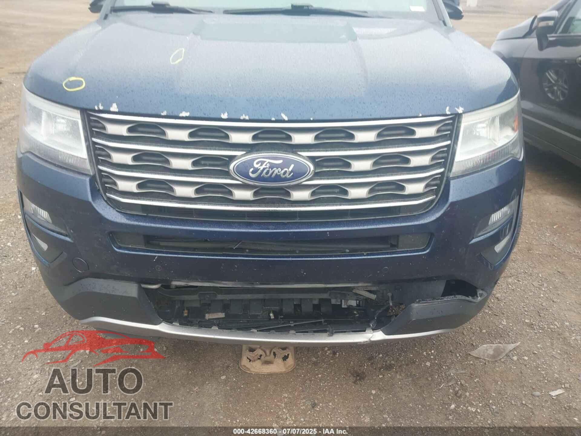FORD EXPLORER 2017 - 1FM5K8D83HGC53584