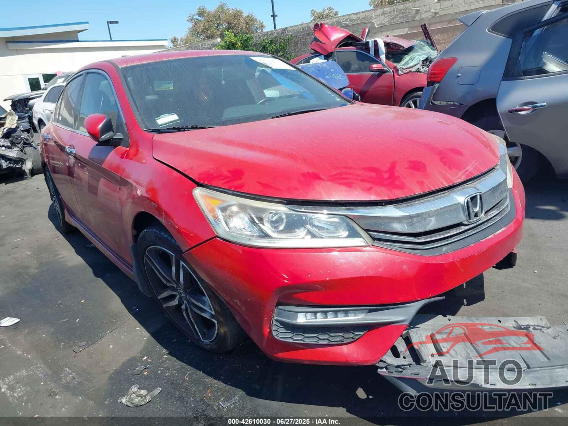 HONDA ACCORD 2017 - 1HGCR2F59HA231827