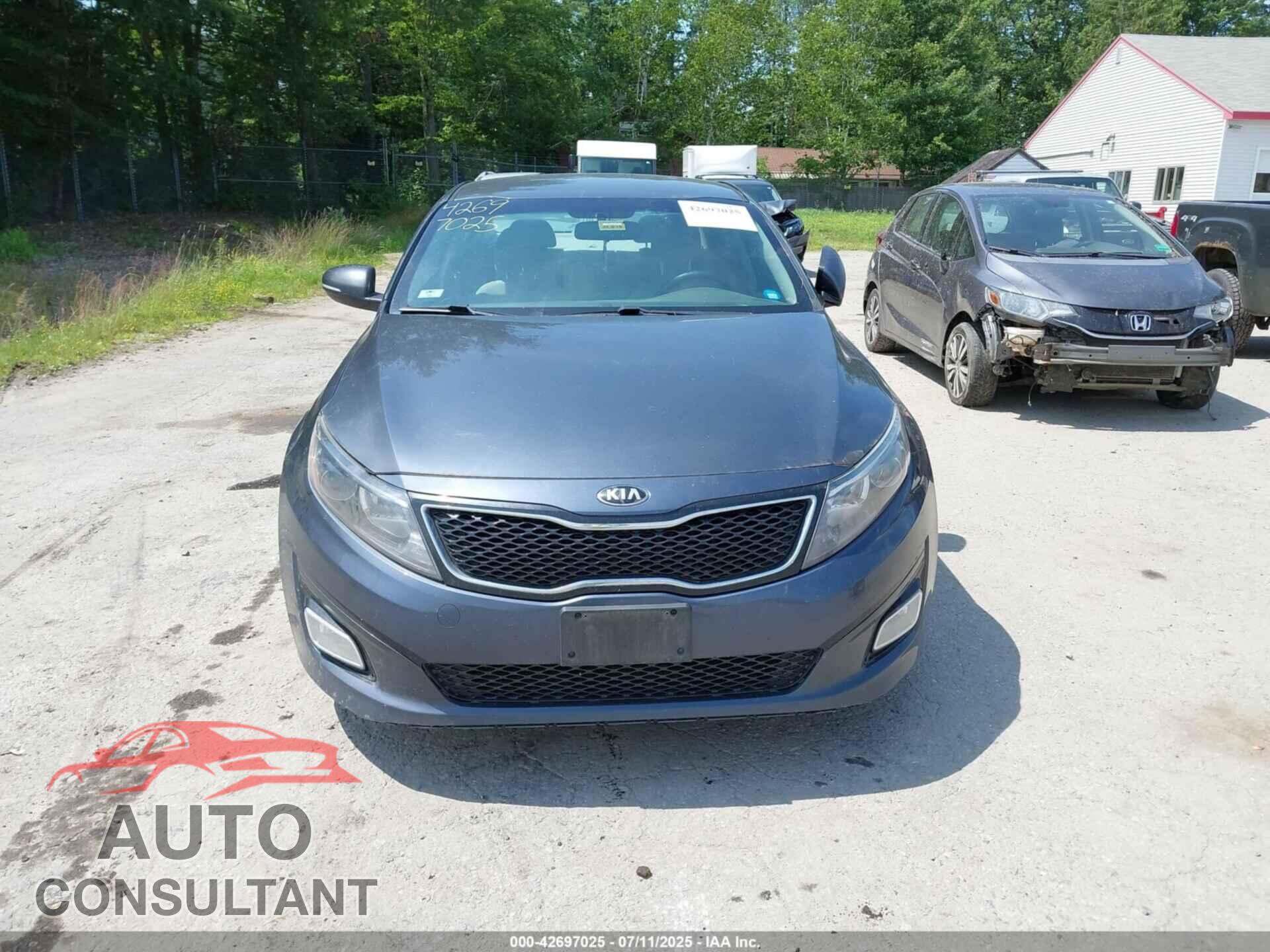 KIA OPTIMA 2015 - KNAGM4A75F5607154