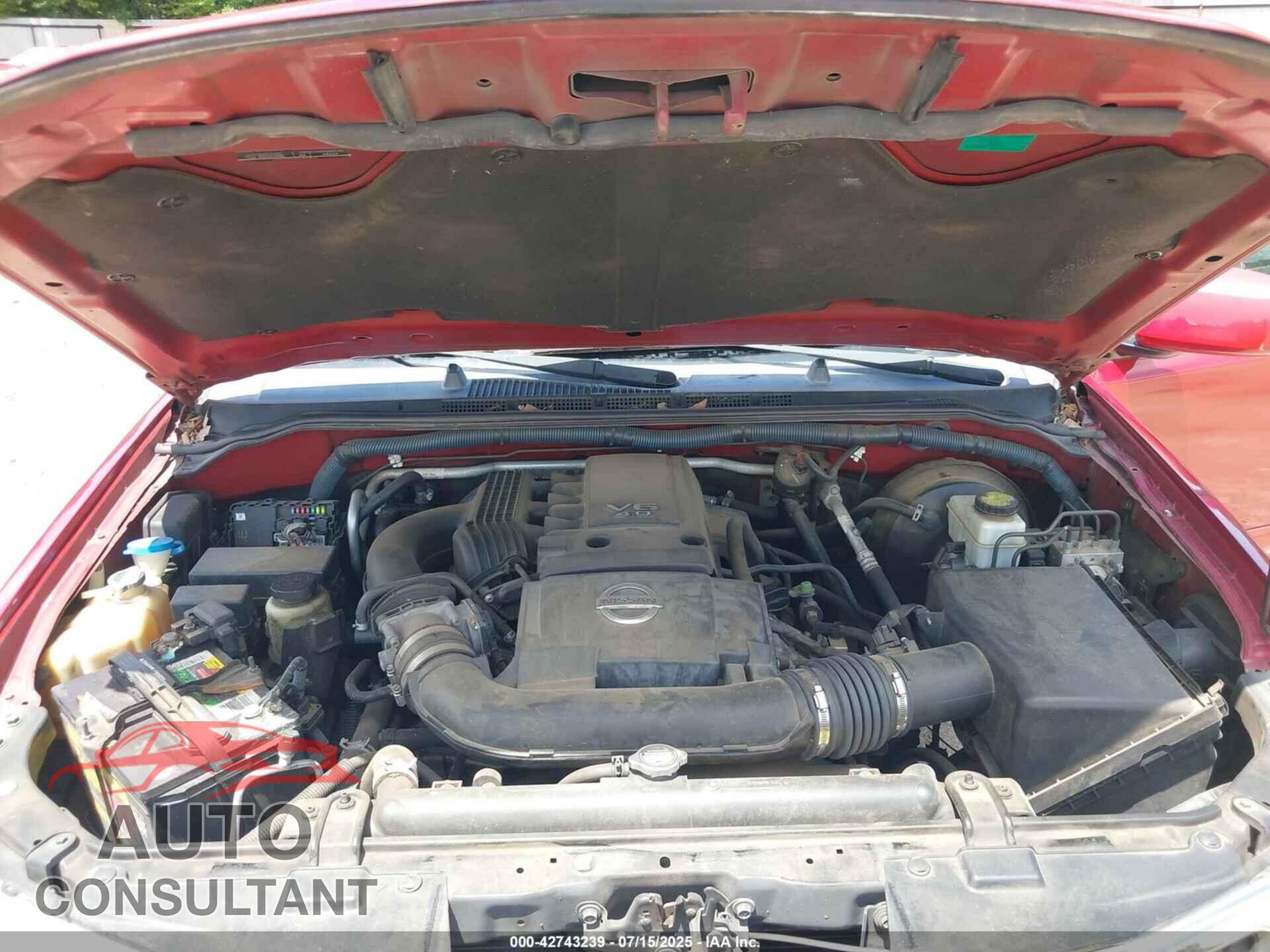 NISSAN PATHFINDER 2011 - 5N1AR1NN3BC618396