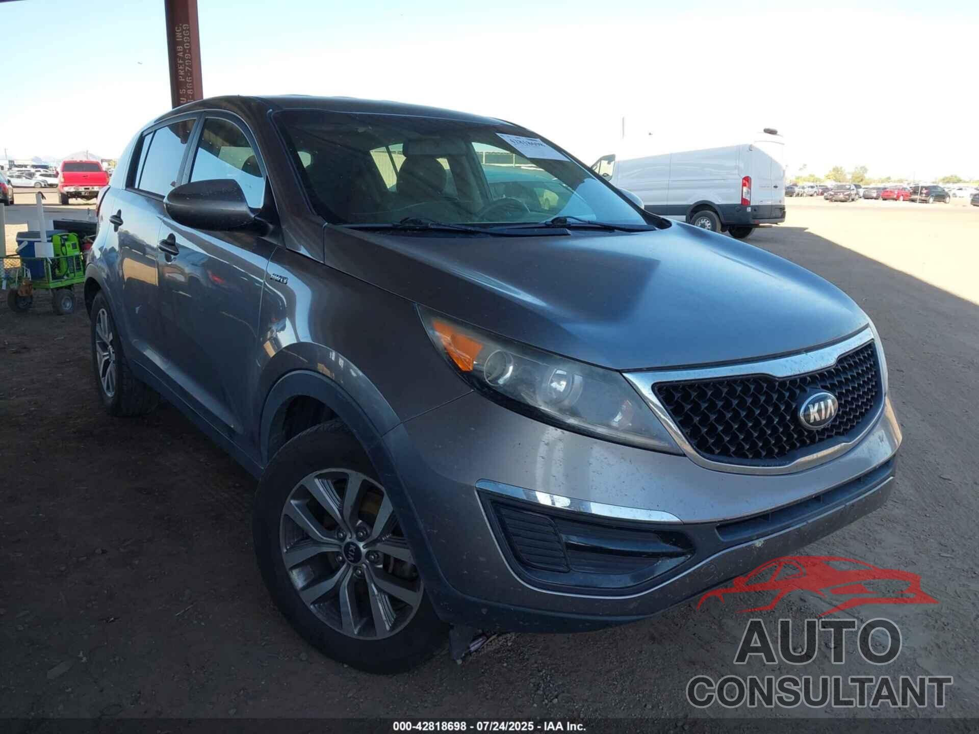 KIA SPORTAGE 2016 - KNDPBCAC6G7840210