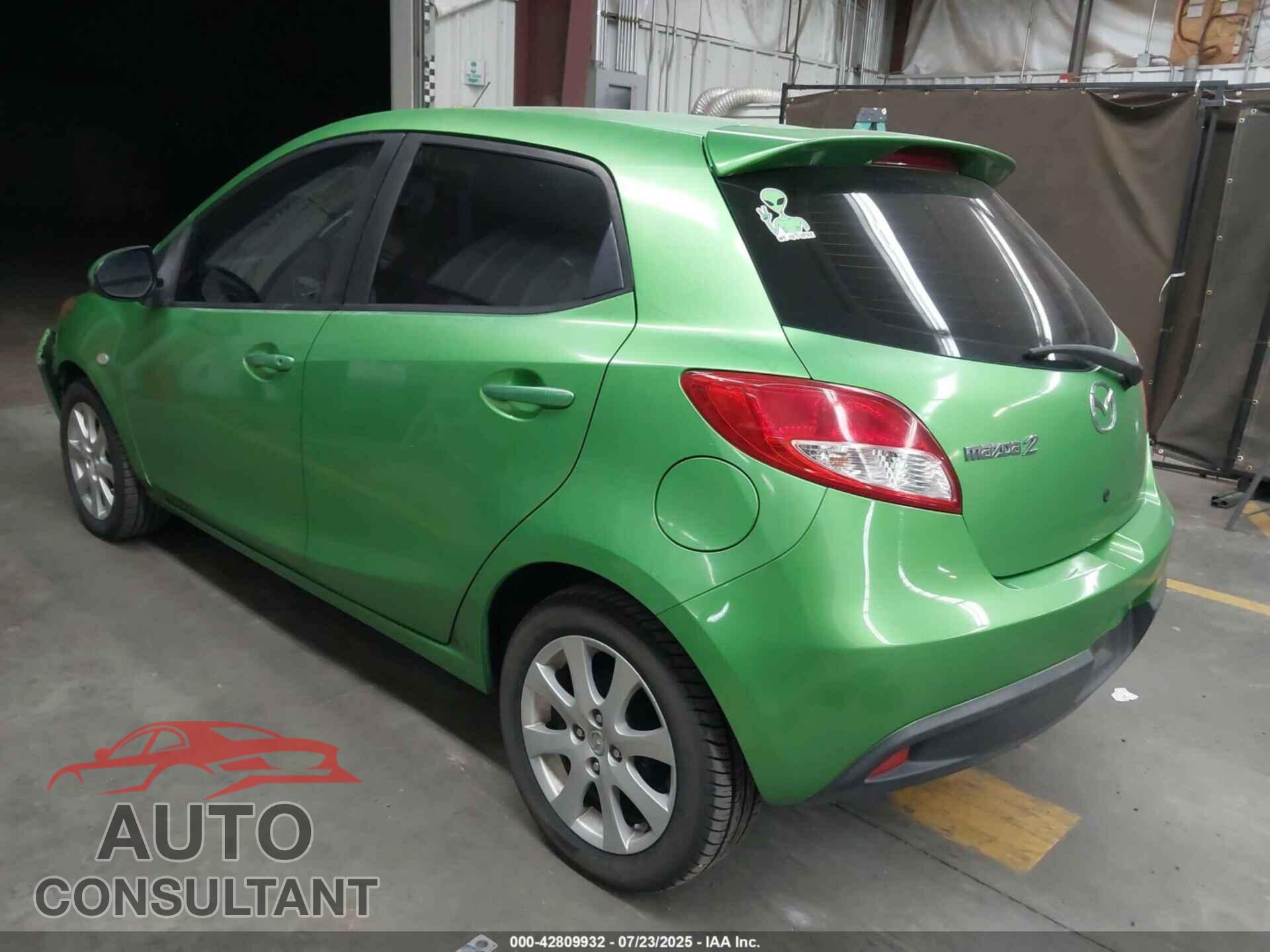 MAZDA MAZDA2 2012 - JM1DE1LZ0C0137012