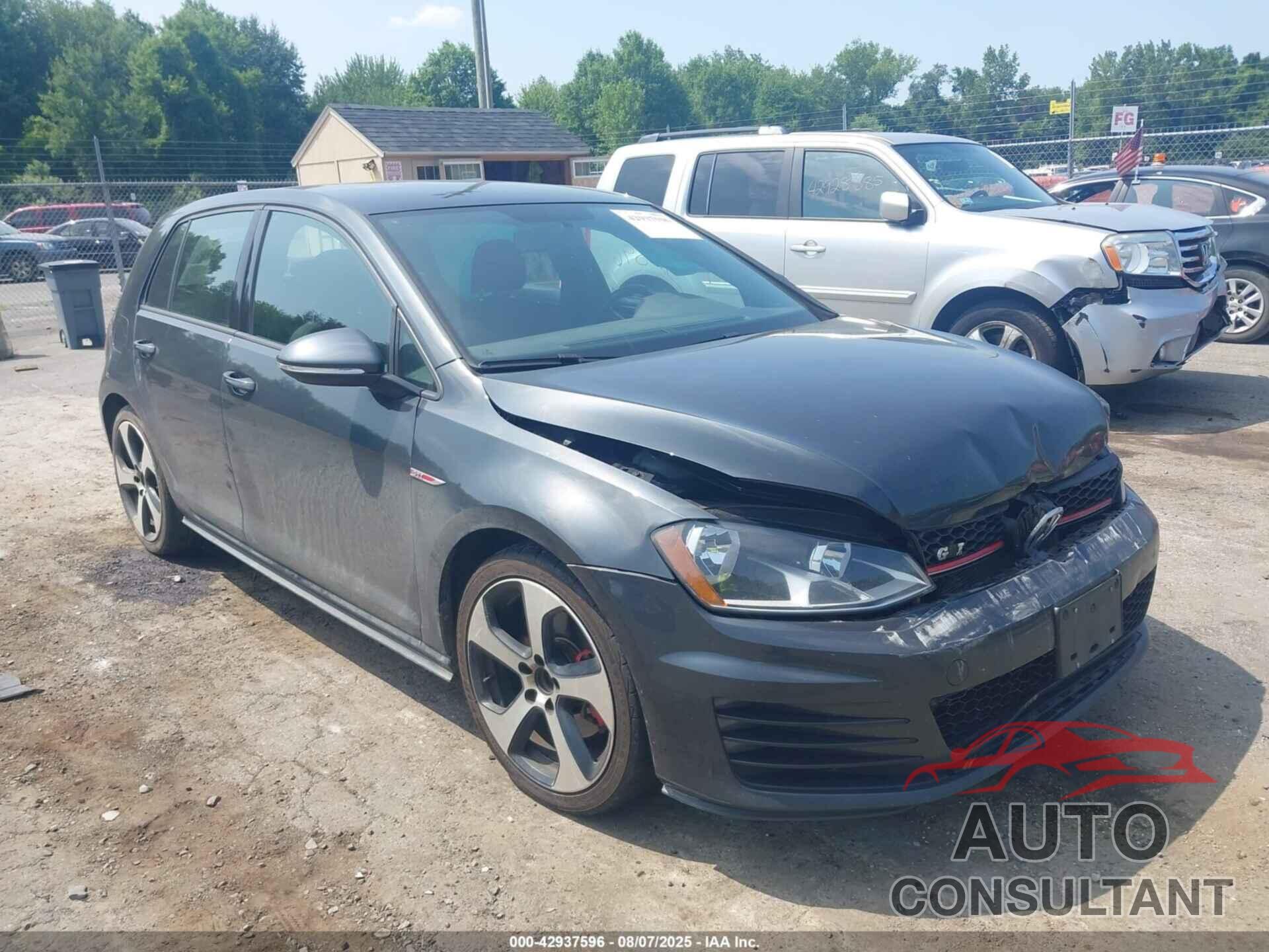 VOLKSWAGEN GOLF GTI 2016 - 3VW5T7AU0GM045029