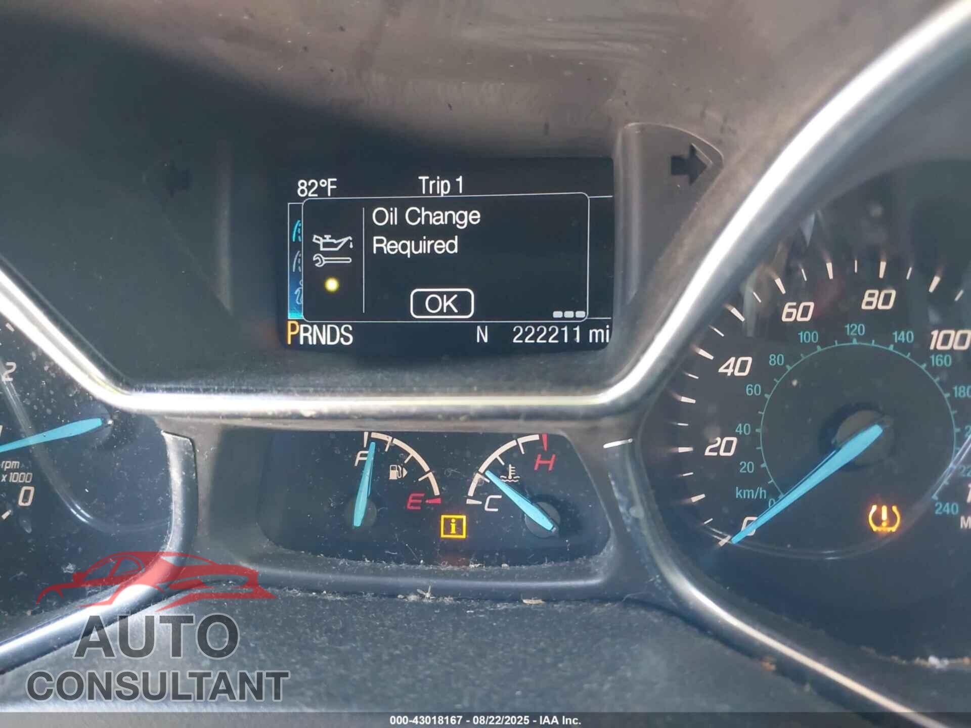FORD TRANSIT CONNECT 2018 - NM0LS7F75J1343738