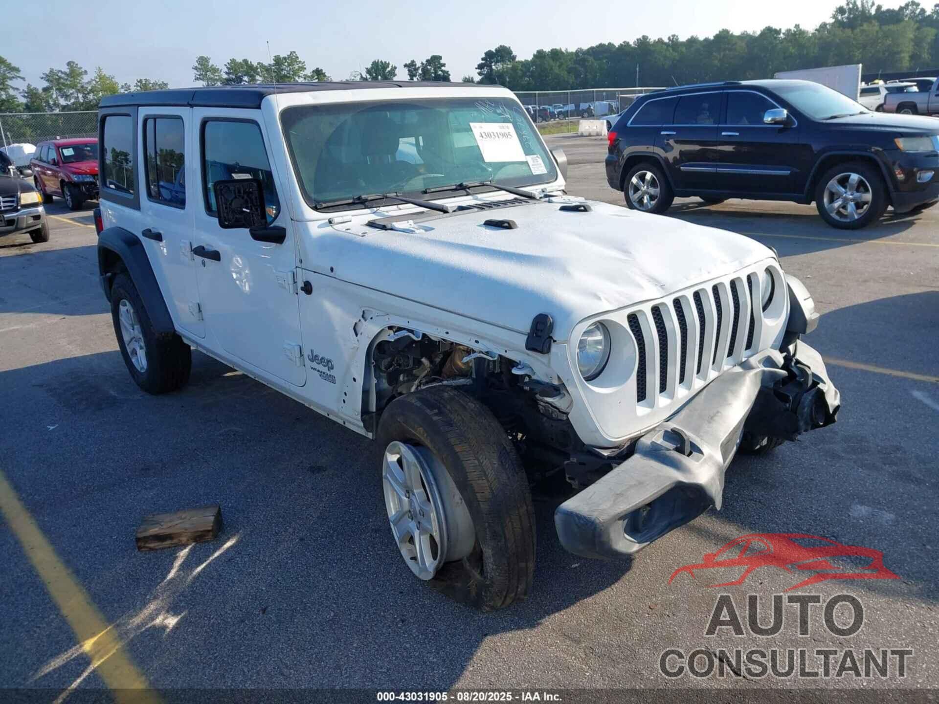 JEEP WRANGLER UNLIMITED 2020 - 1C4HJXDG3LW298707