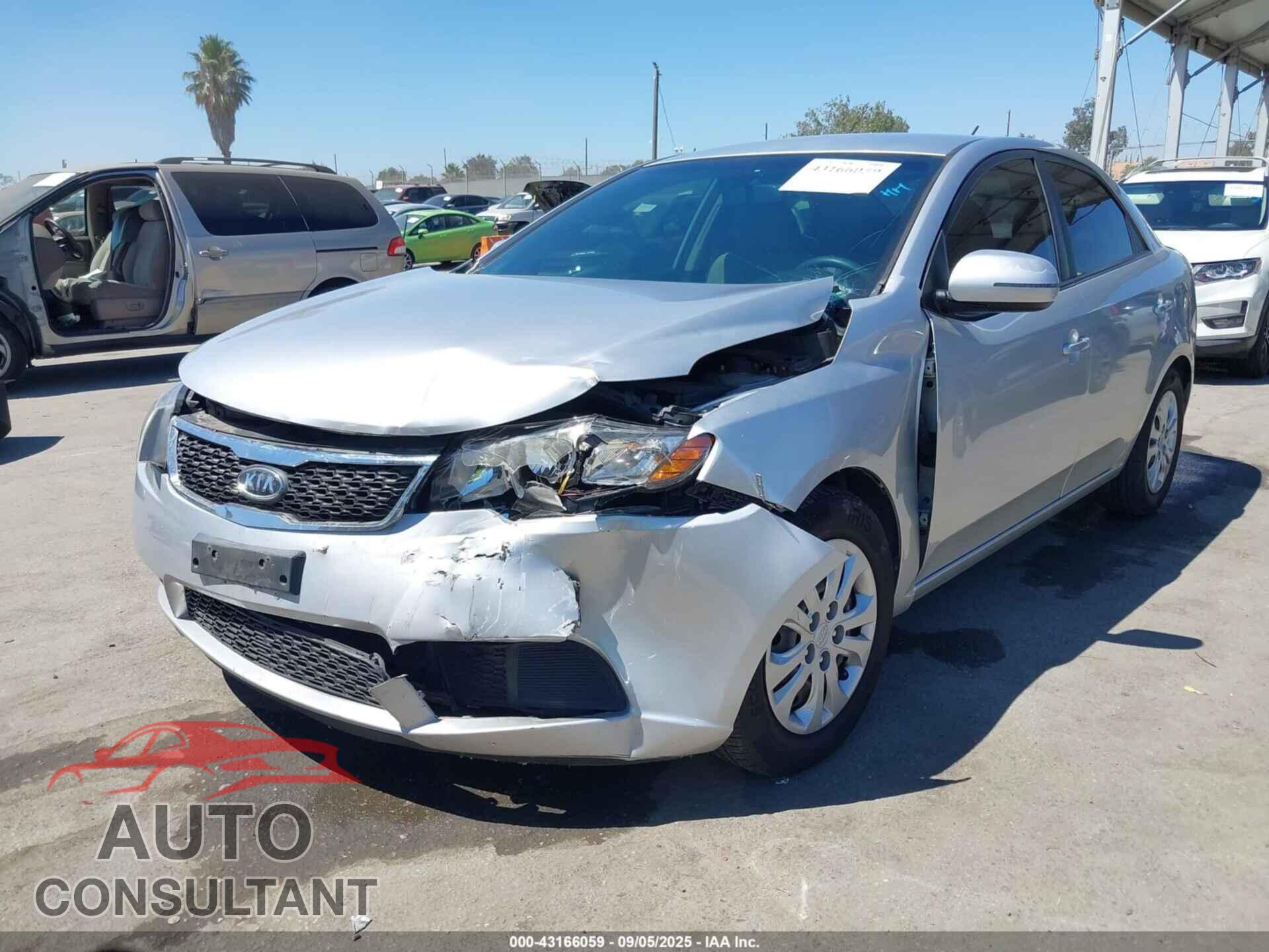 KIA FORTE 2012 - KNAFU4A28C5591589
