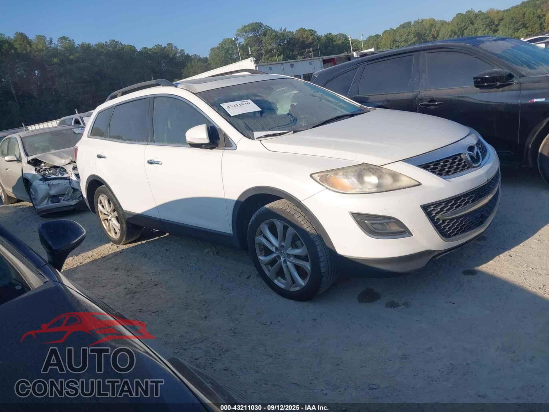MAZDA CX-9 2012 - JM3TB2DA0C0333283