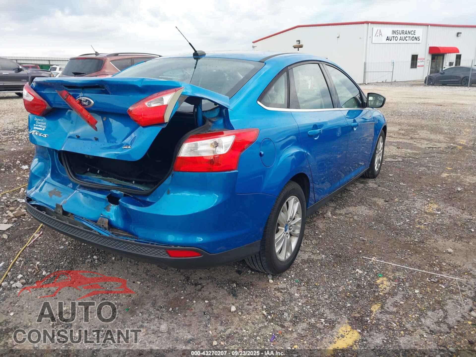 FORD FOCUS 2012 - 1FAHP3H20CL213853