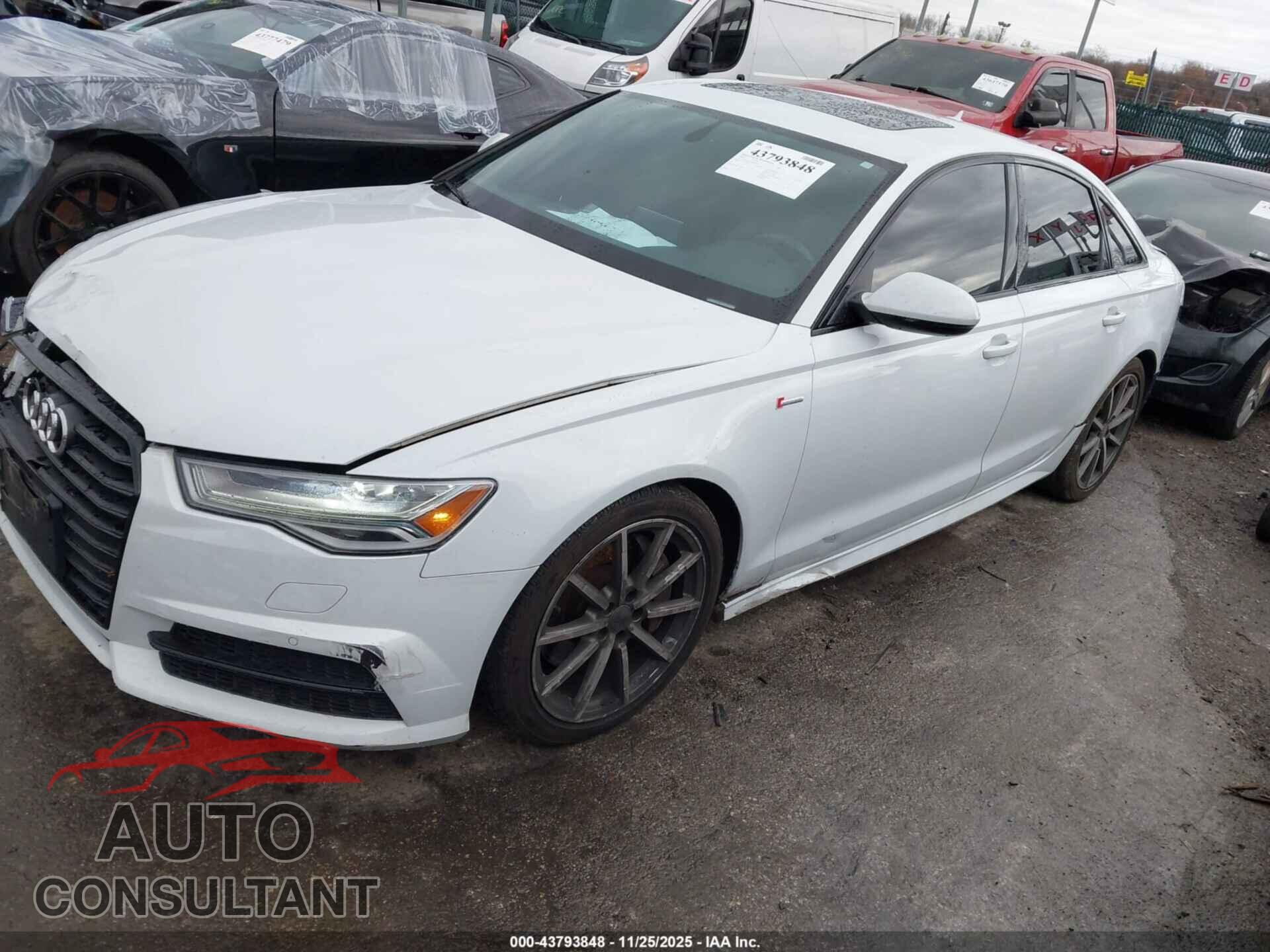 AUDI A6 2018 - WAUG3AFC3JN045772