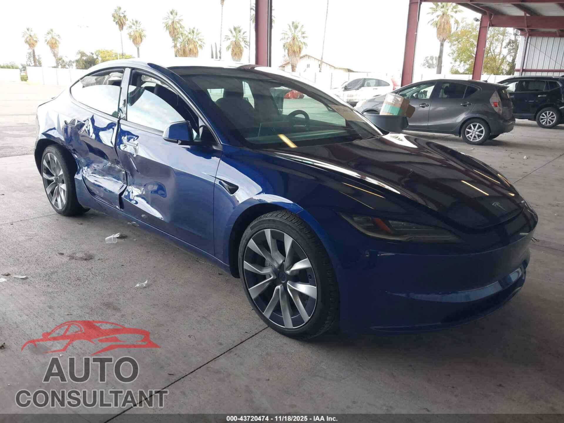 TESLA MODEL 3 2024 - 5YJ3E1EB4RF747954
