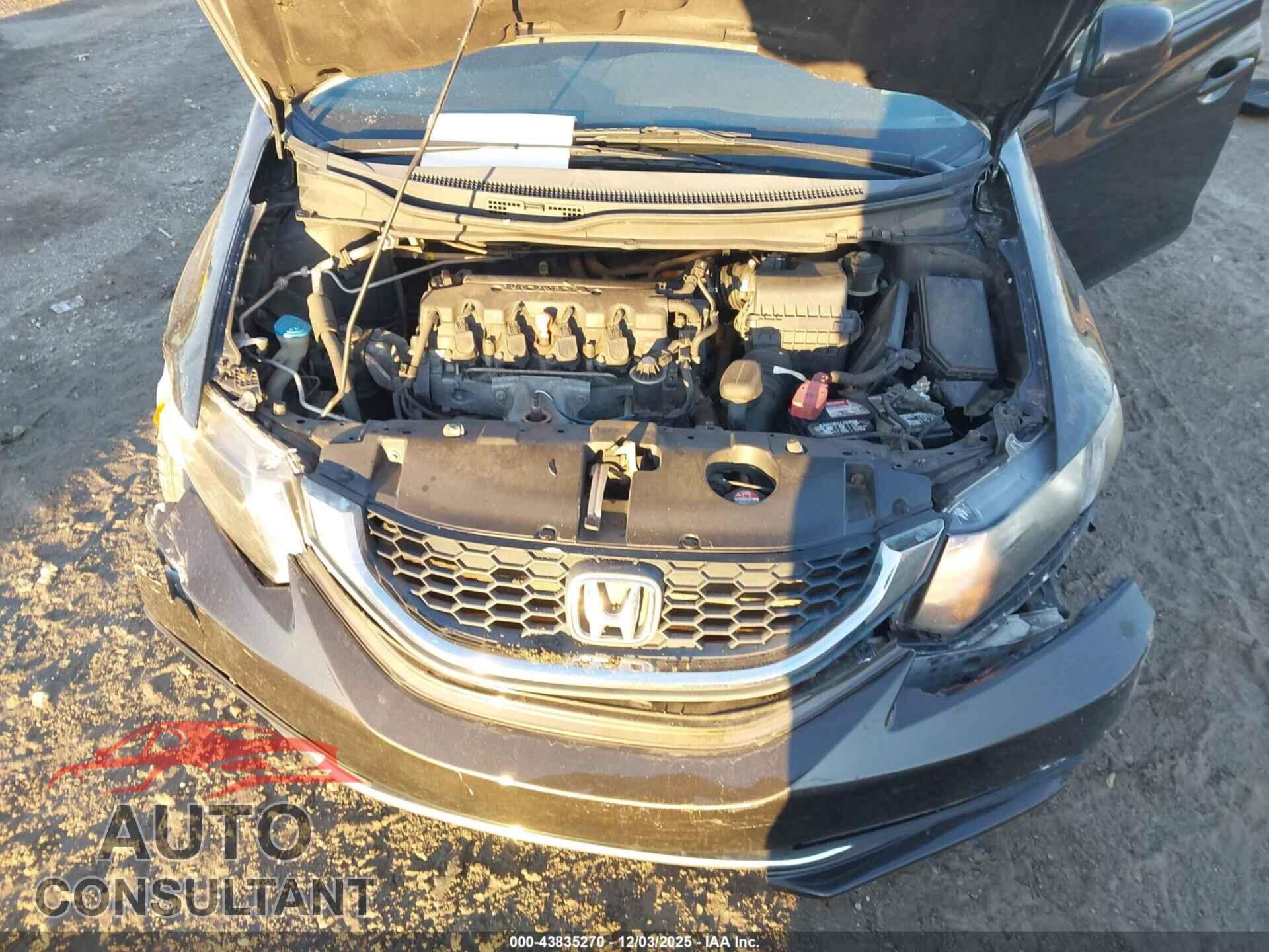 HONDA CIVIC 2013 - 19XFB2F52DE217582