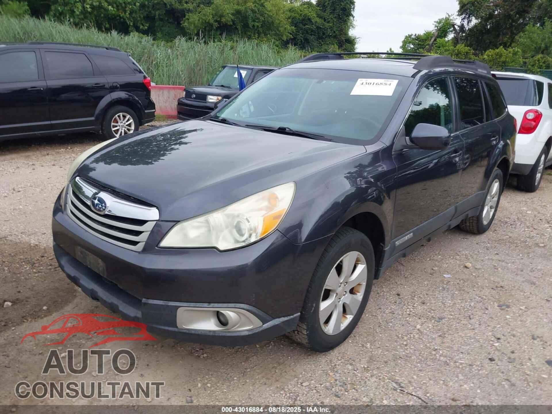 SUBARU OUTBACK 2012 - 4S4BRBGC9C3205003