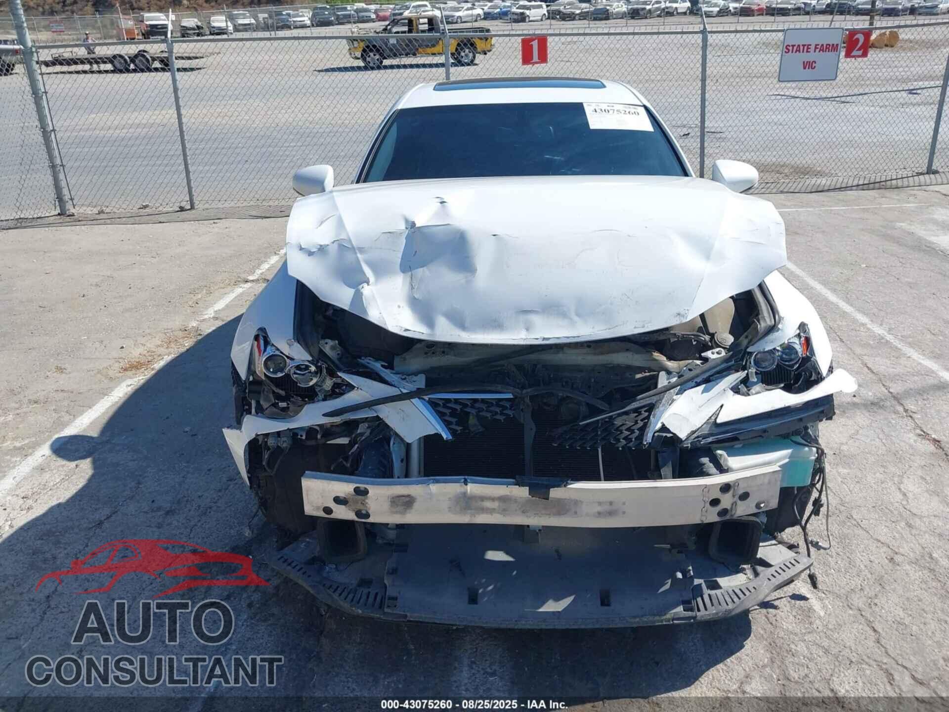LEXUS IS 250 2014 - JTHBF1D20E5037373