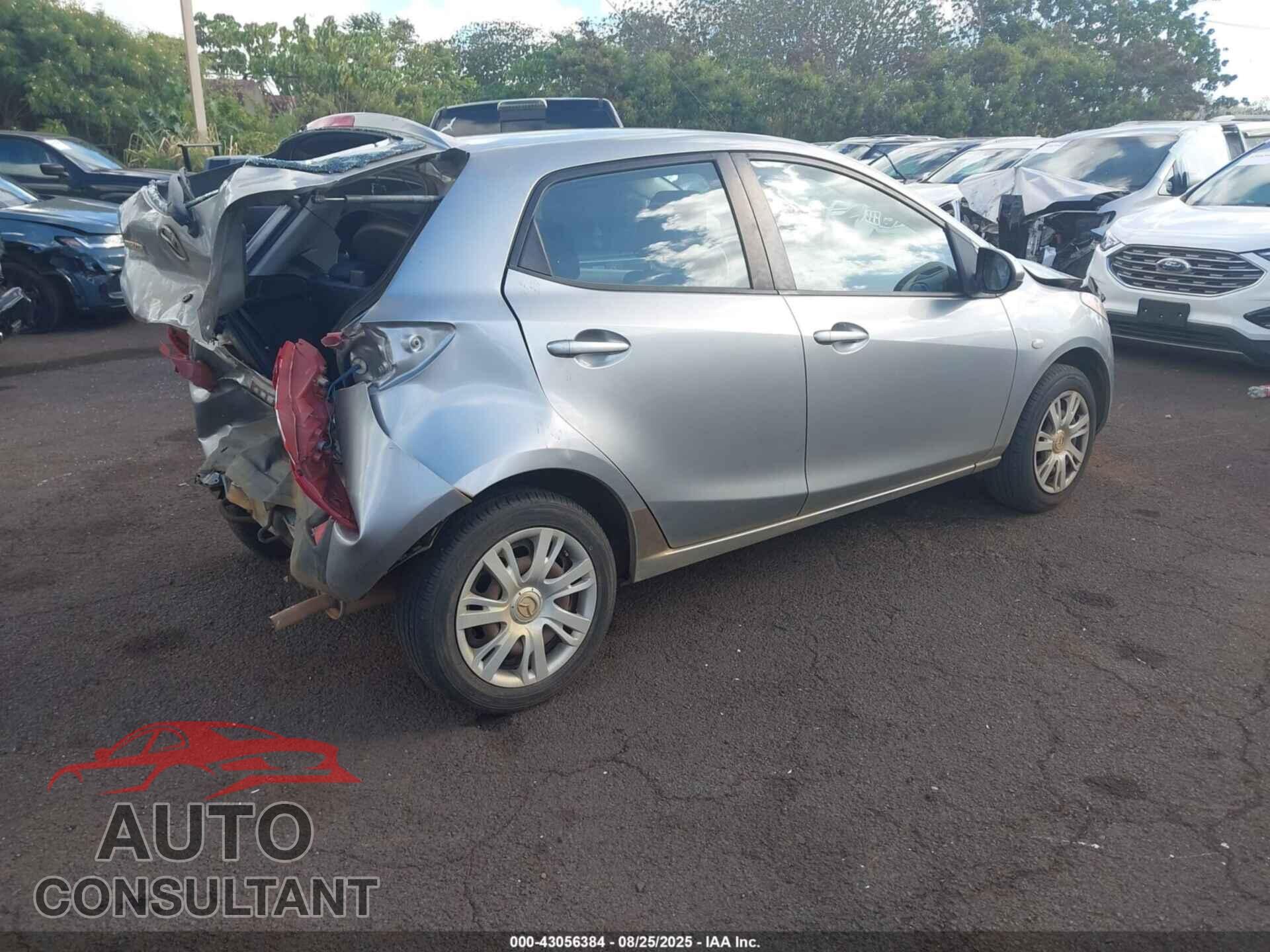 MAZDA MAZDA2 2013 - JM1DE1KY5D0165706