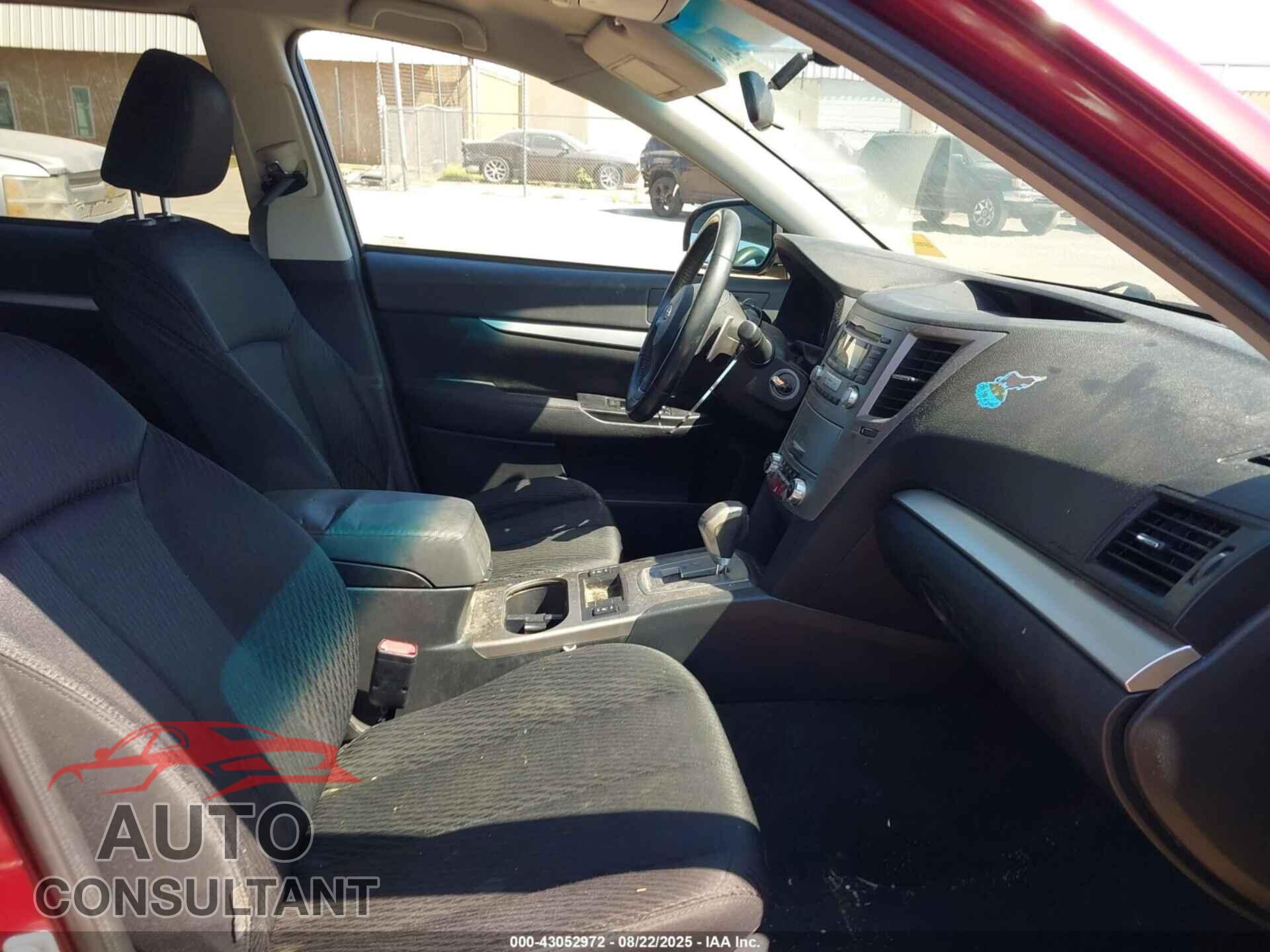 SUBARU OUTBACK 2012 - 4S4BRCCC8C3233046