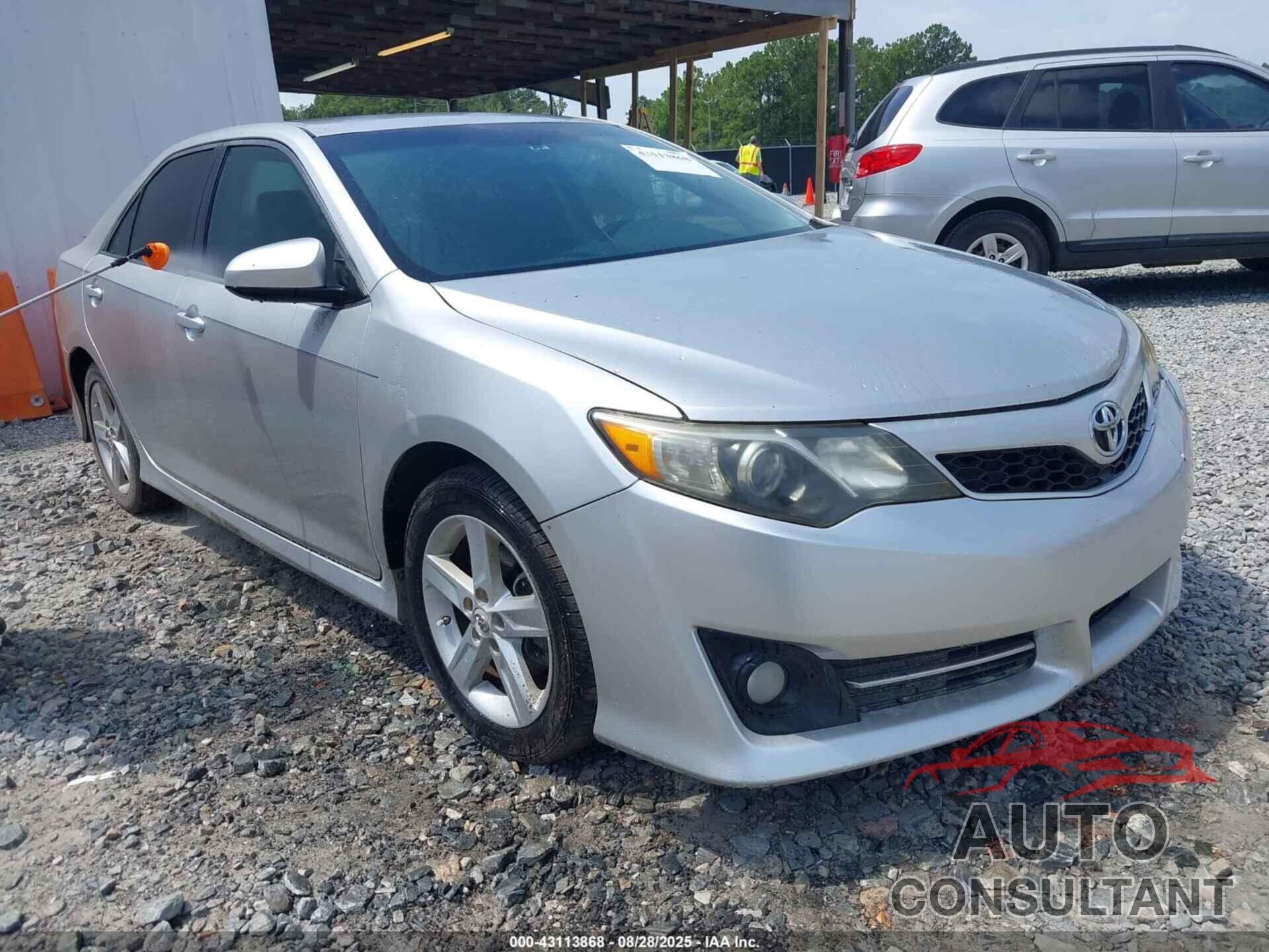 TOYOTA CAMRY 2012 - 4T1BF1FK4CU017902