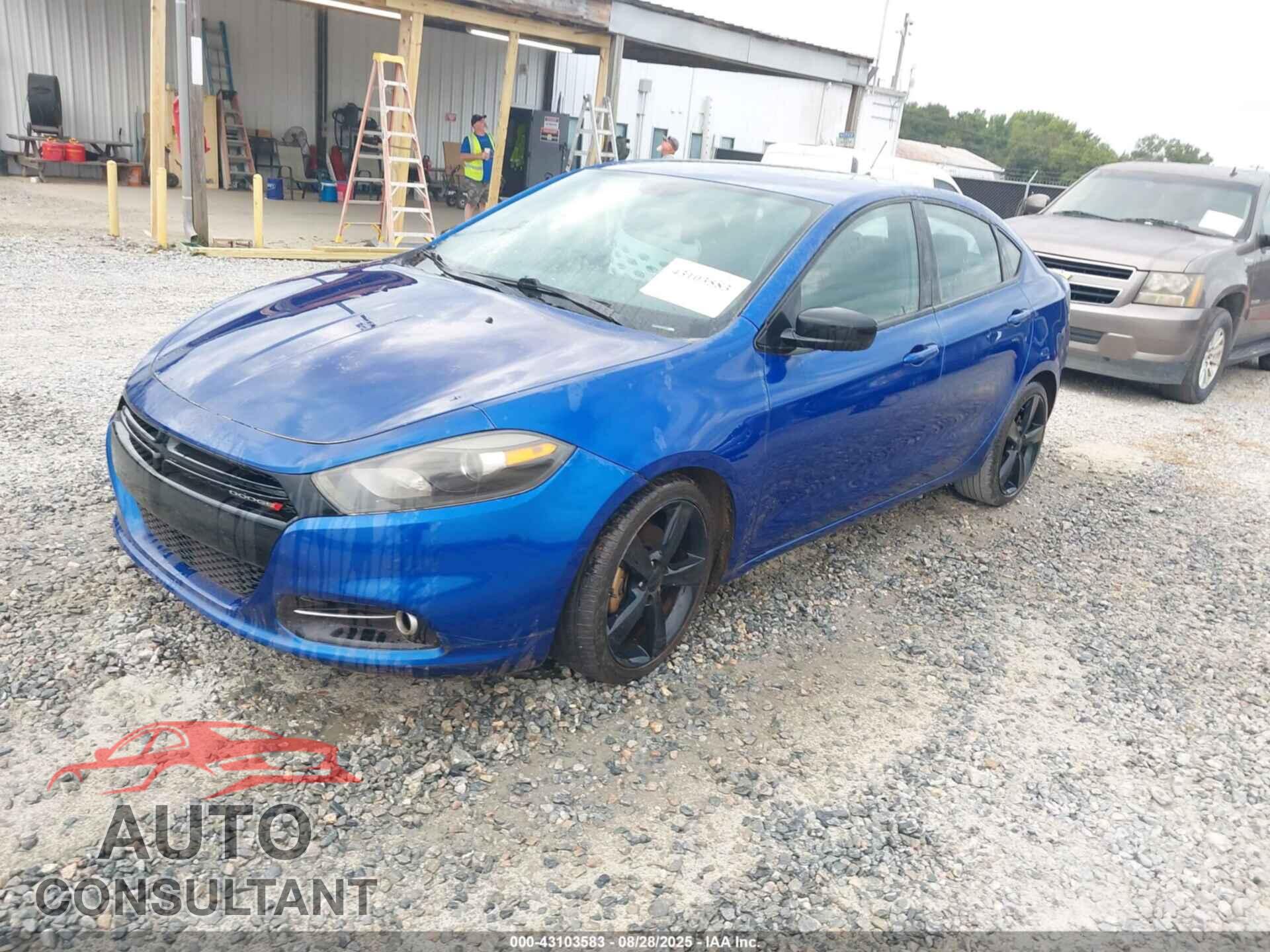 DODGE DART 2014 - 1C3CDFBB5ED801594