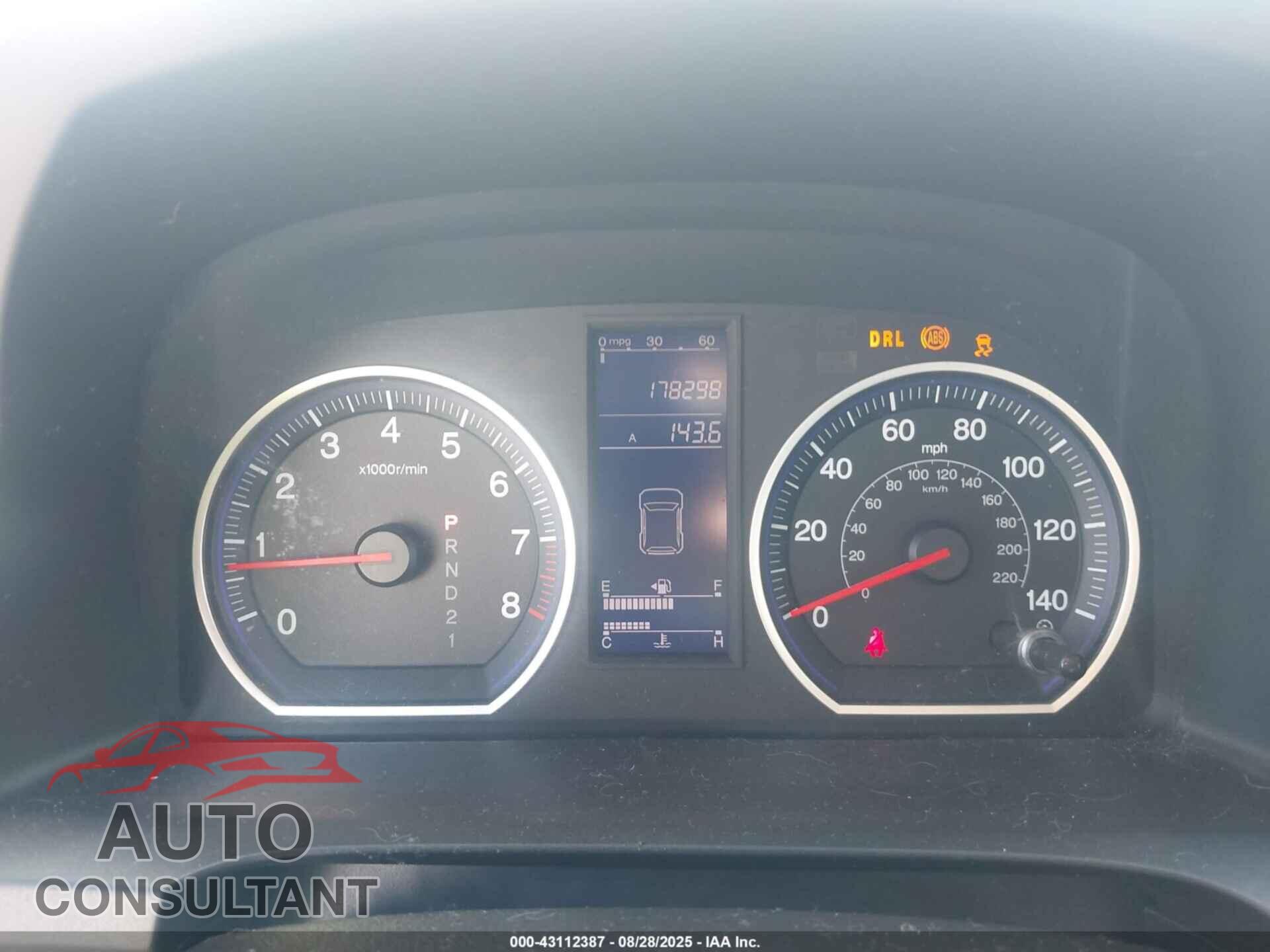 HONDA CR-V 2011 - 5J6RE4H33BL054354