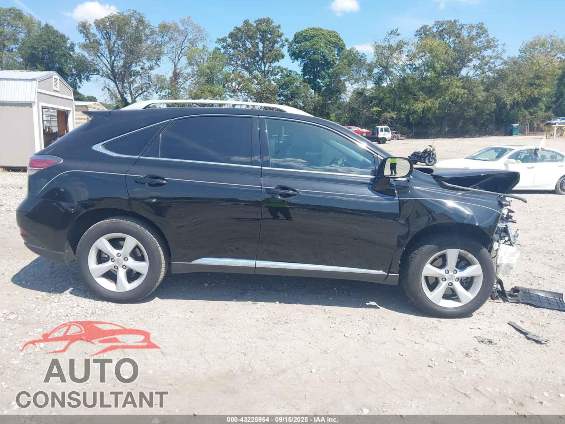 LEXUS RX 350 2013 - 2T2BK1BAXDC158822