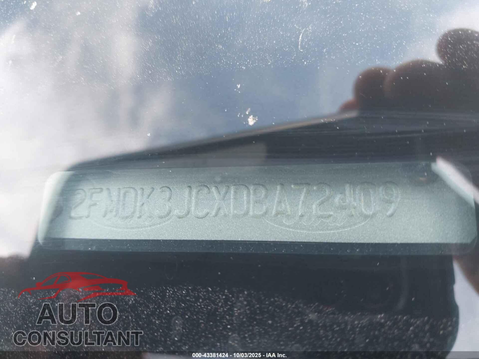 FORD EDGE 2013 - 2FMDK3JCXDBA72409