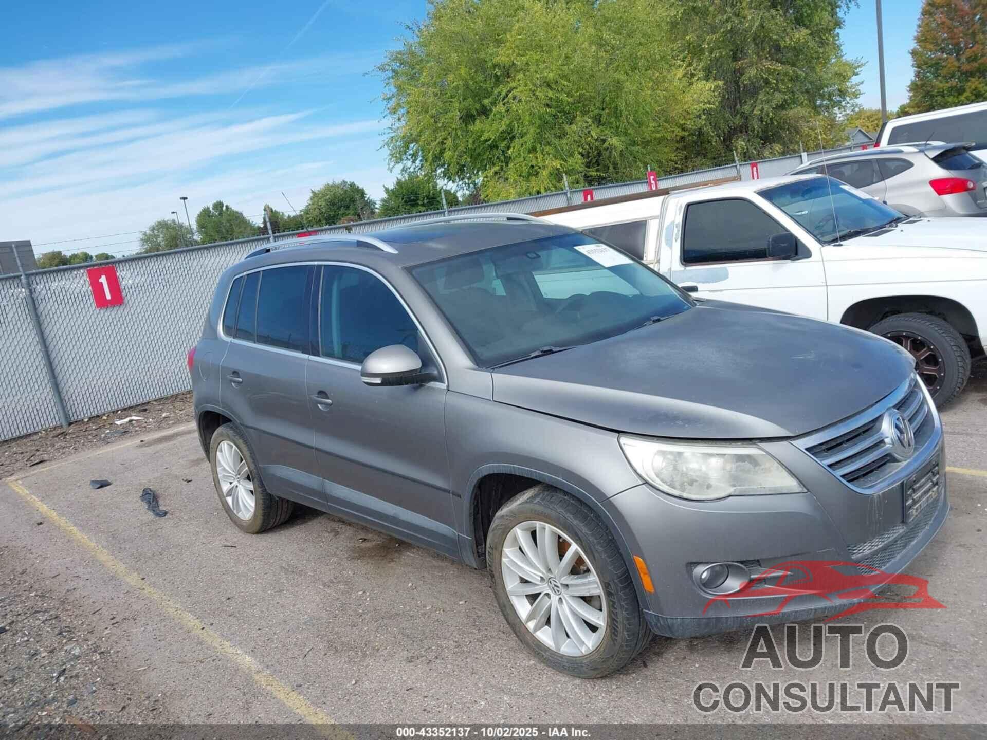VOLKSWAGEN TIGUAN 2009 - WVGBV95NX9W001231