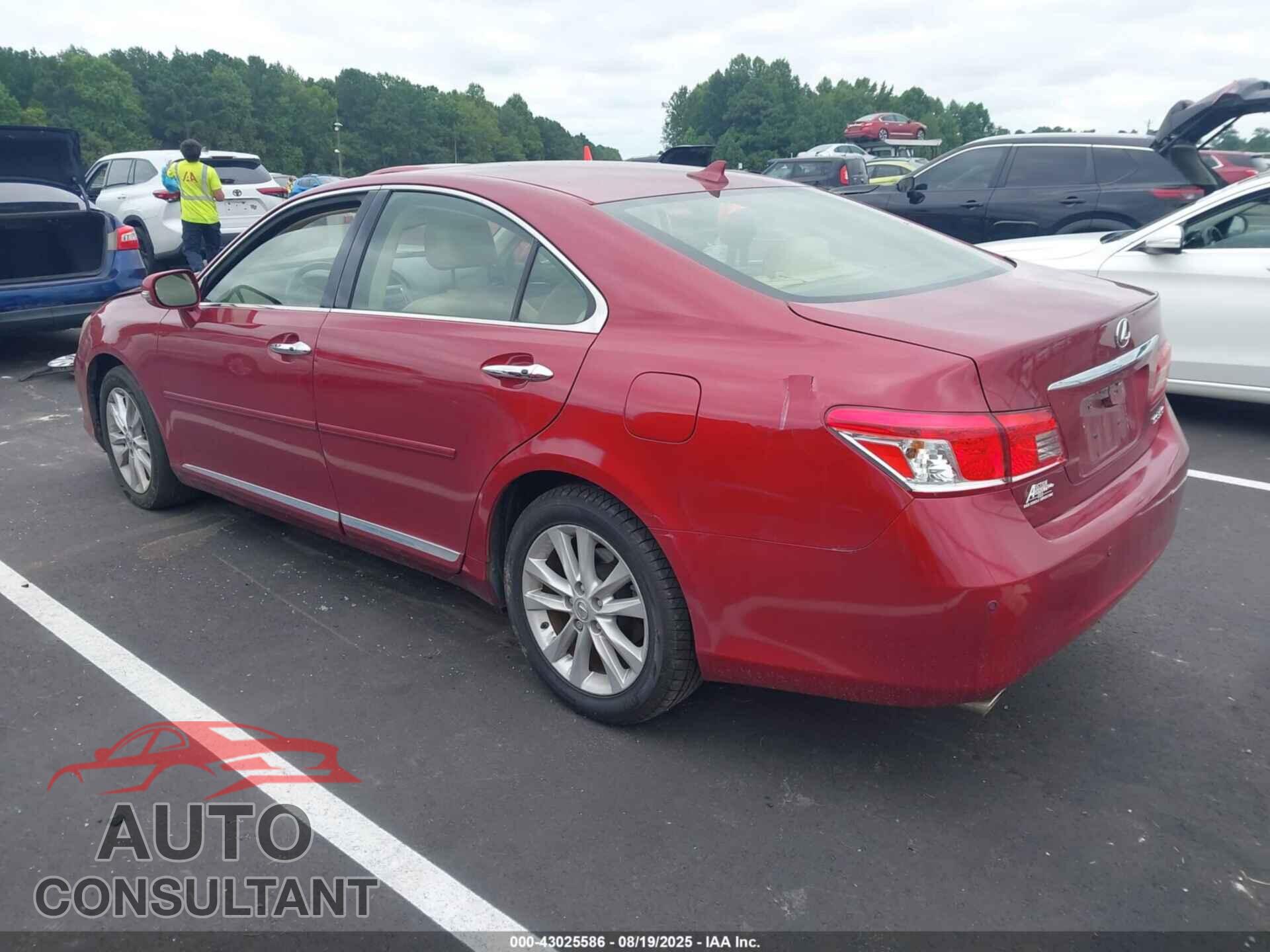 LEXUS ES 350 2012 - JTHBK1EG4C2505612