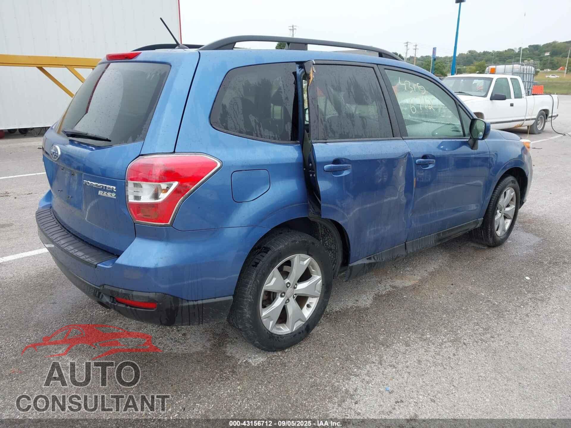 SUBARU FORESTER 2015 - JF2SJAFC2FH521570