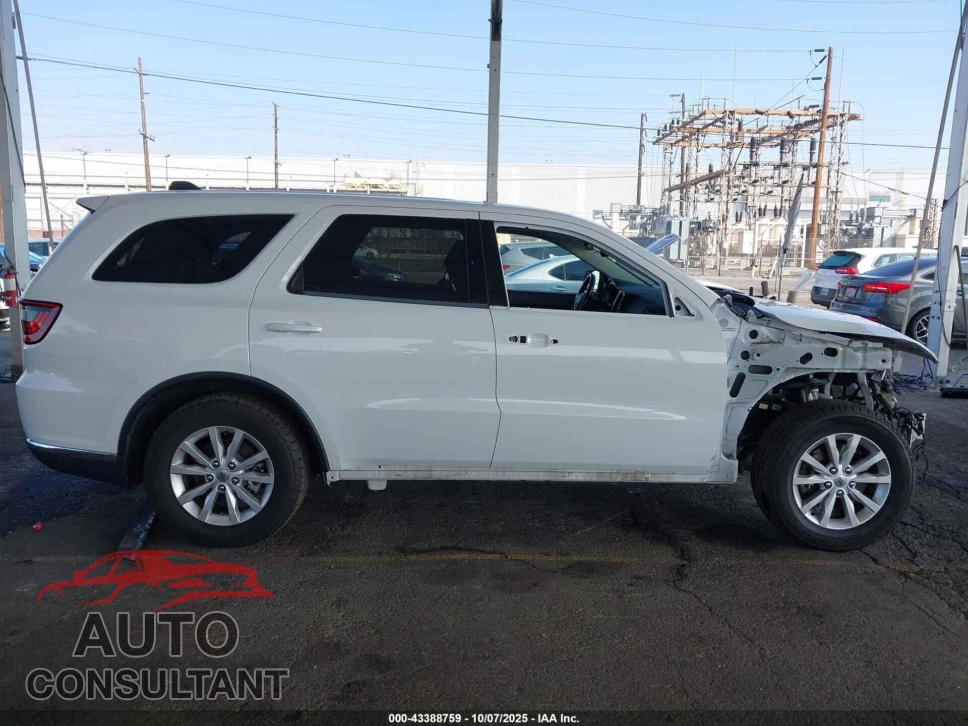 DODGE DURANGO 2021 - 1C4RDHAG9MC631582