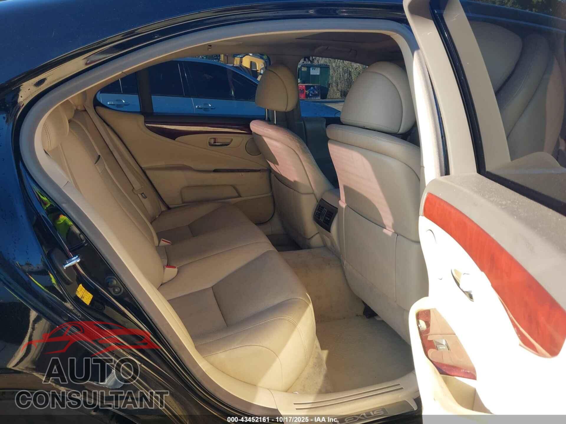 LEXUS LS 460 2010 - JTHCL5EF7A5006332