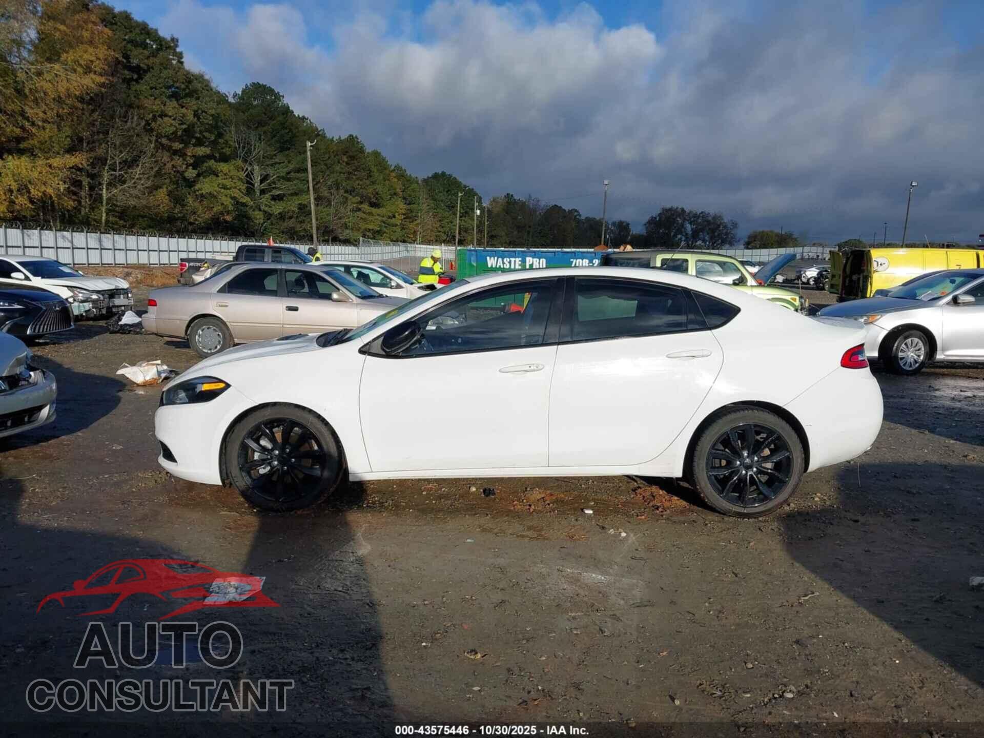 DODGE DART 2016 - 1C3CDFGB7GD823656