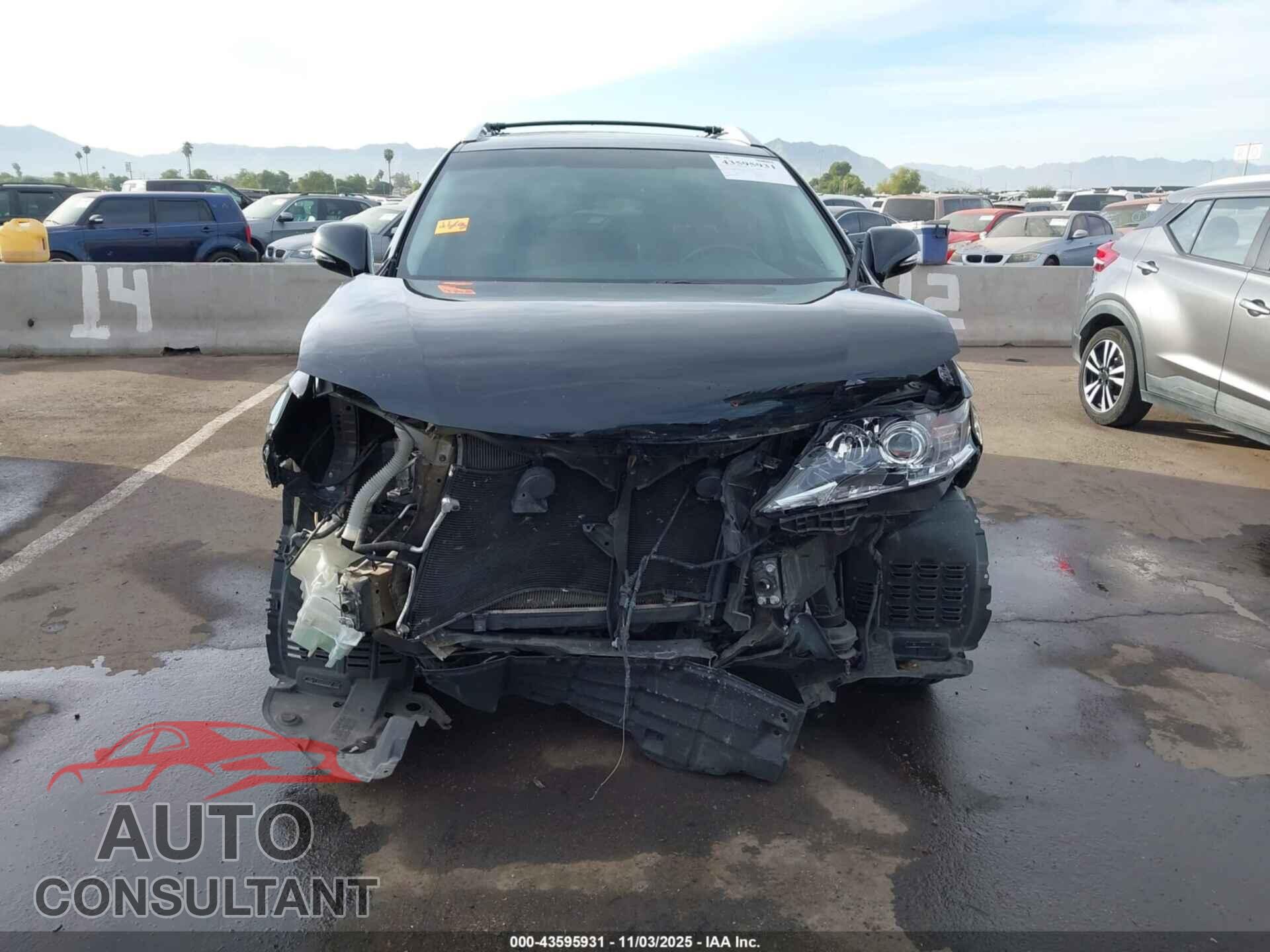 LEXUS RX 2013 - 2T2ZK1BA9DC130539