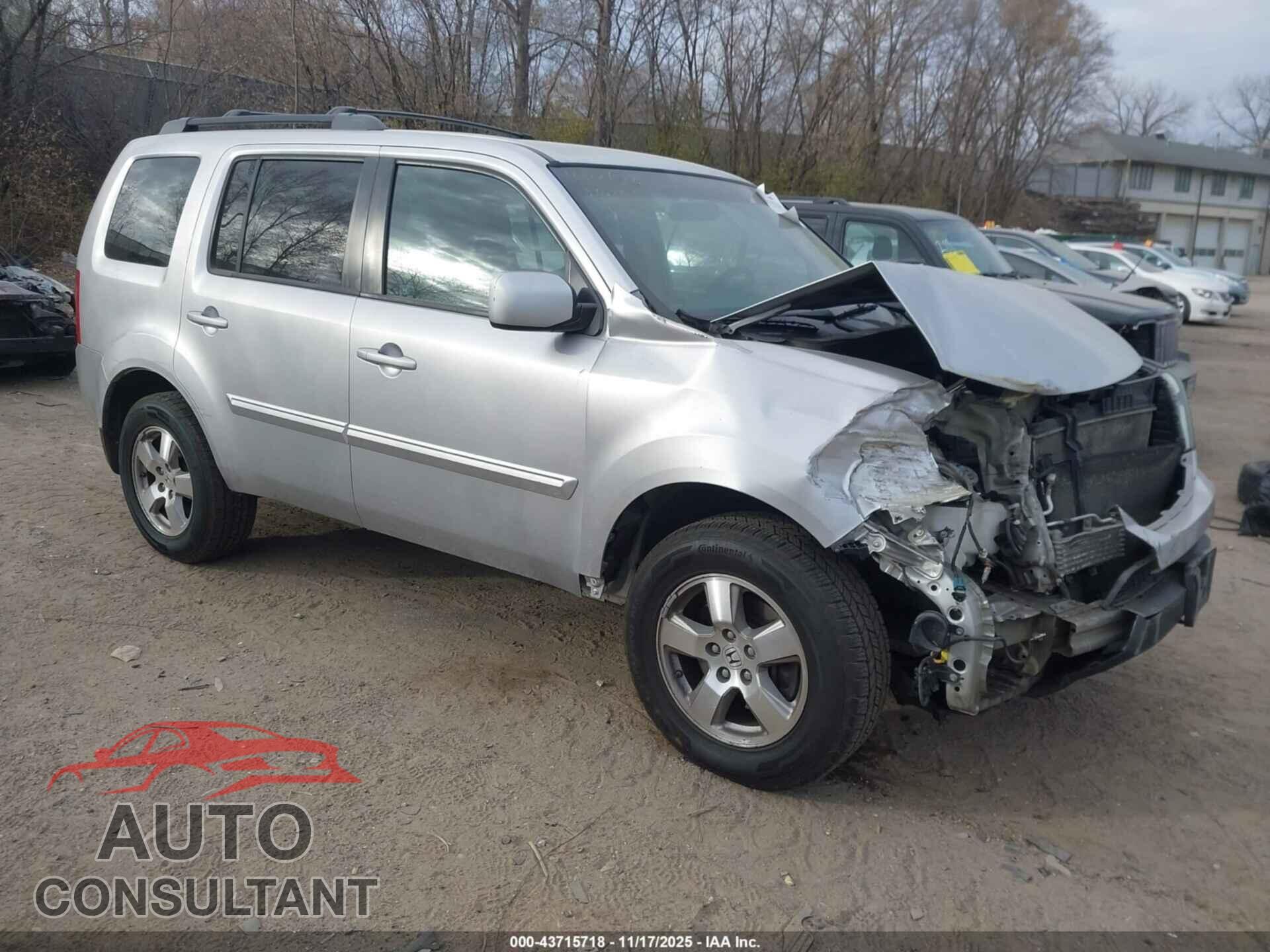 HONDA PILOT 2011 - 5FNYF4H41BB034503