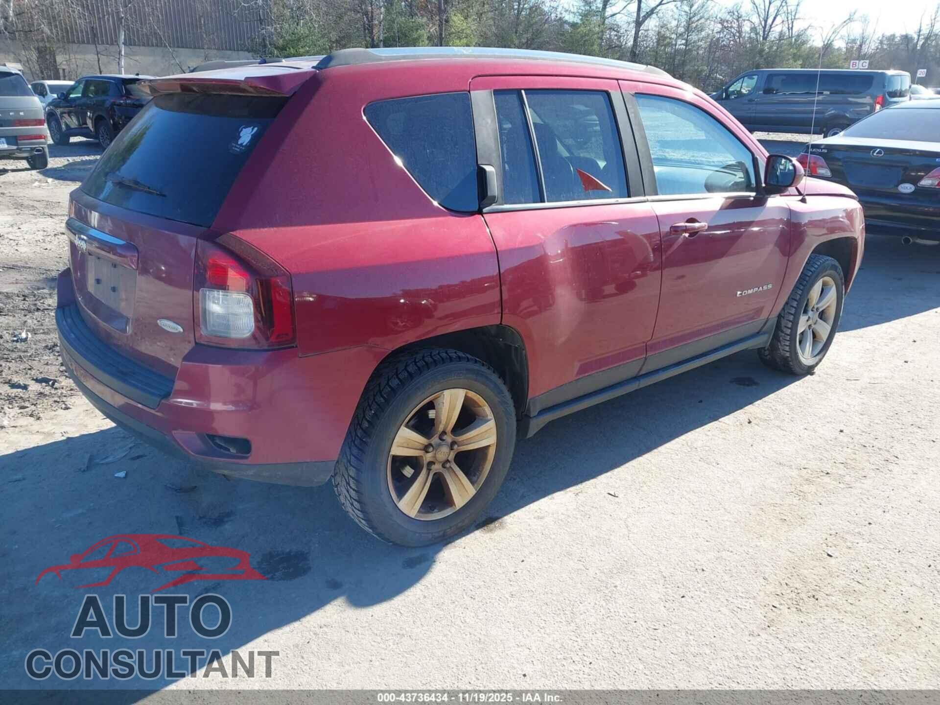 JEEP COMPASS 2014 - 1C4NJDEBXED621296