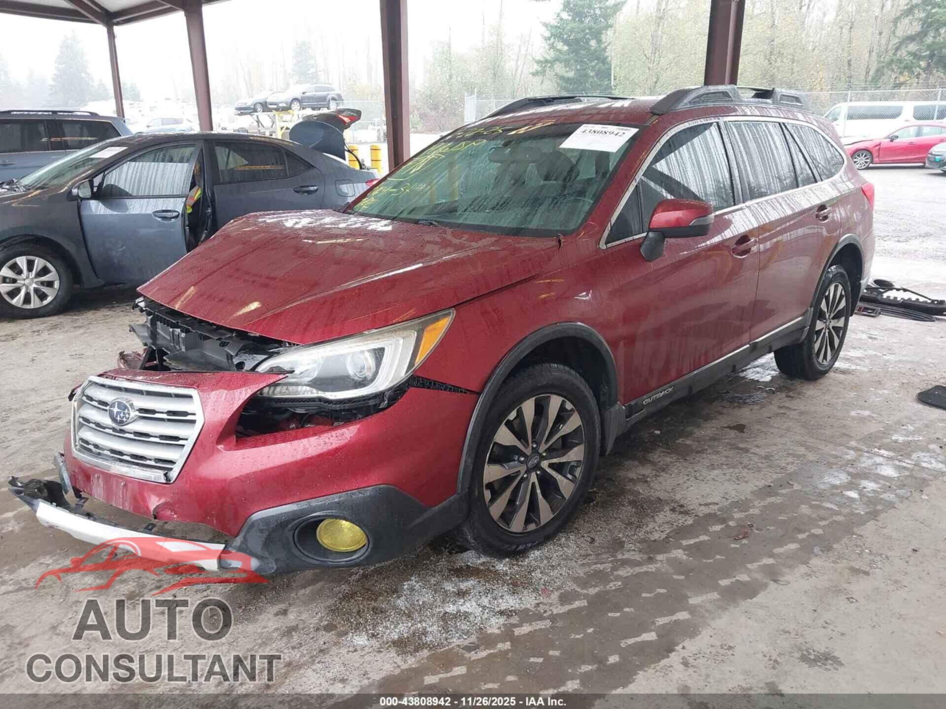 SUBARU OUTBACK 2016 - 4S4BSAJC3G3224871