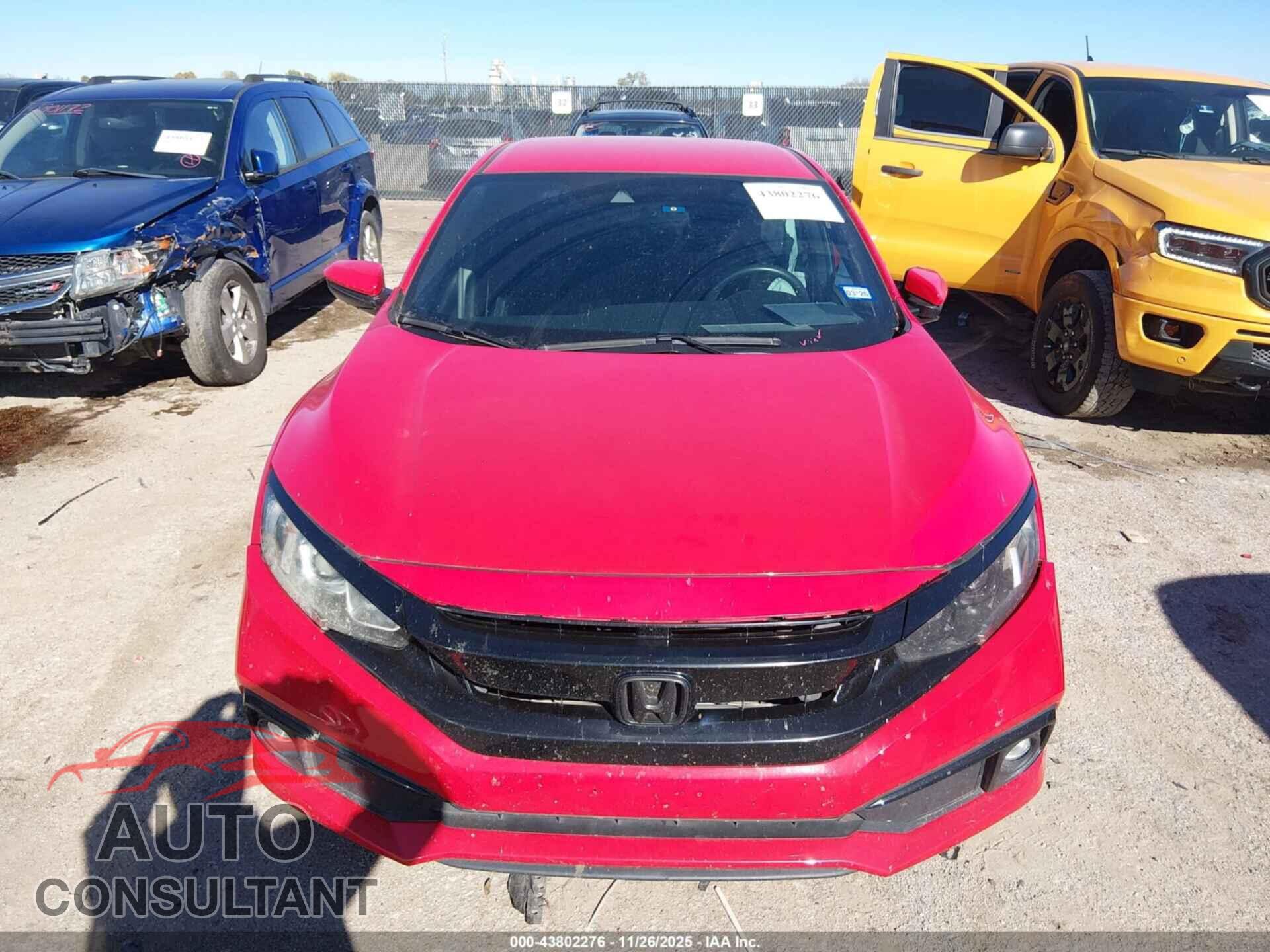HONDA CIVIC 2020 - 2HGFC2F86LH564280
