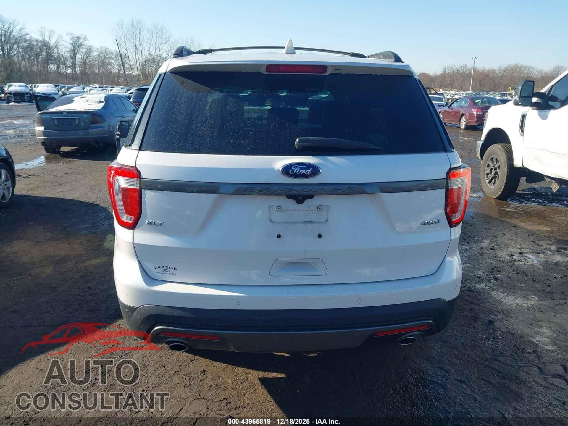 FORD EXPLORER 2017 - 1FM5K8D84HGA66287