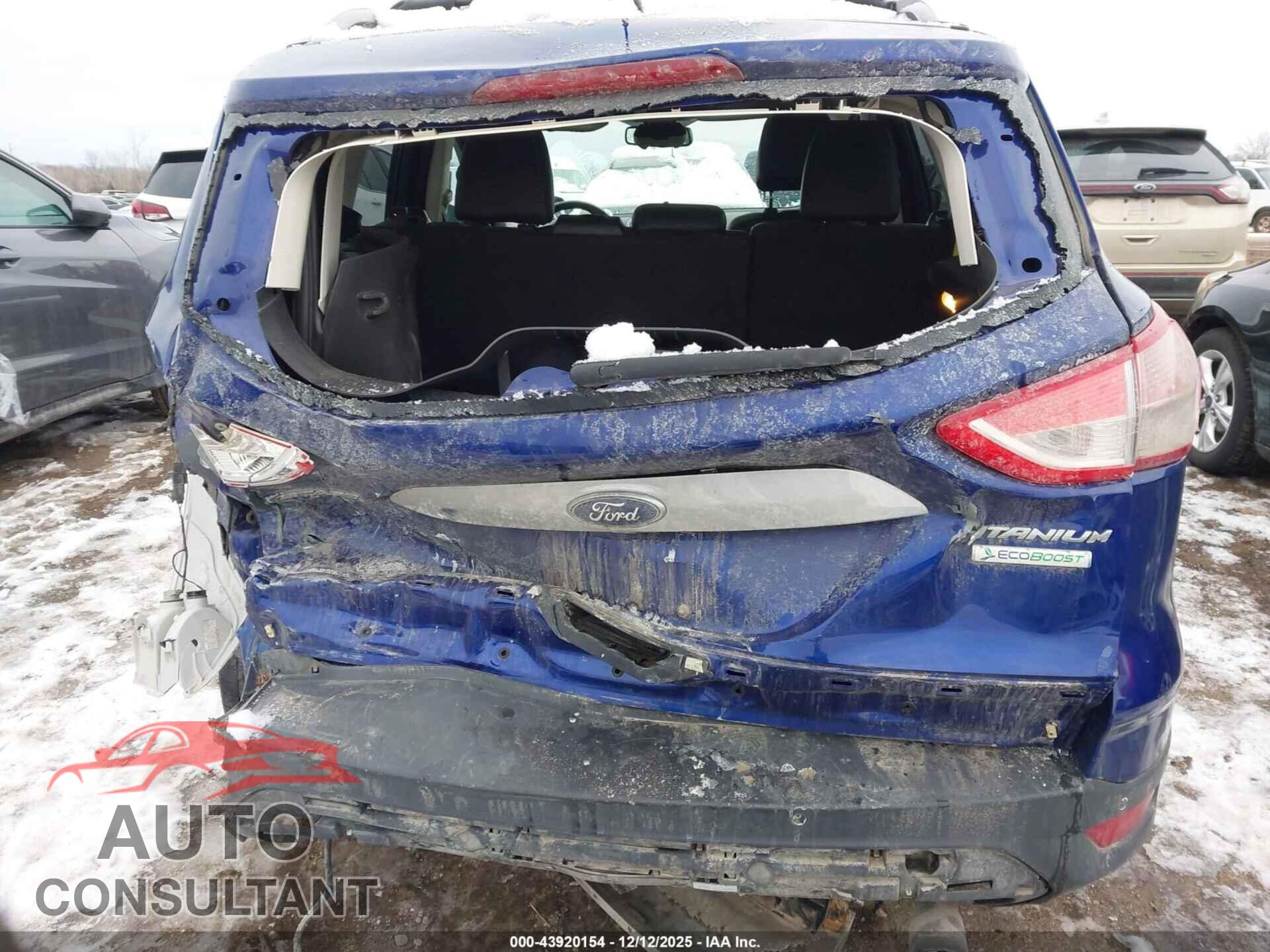 FORD ESCAPE 2014 - 1FMCU0J98EUB44146