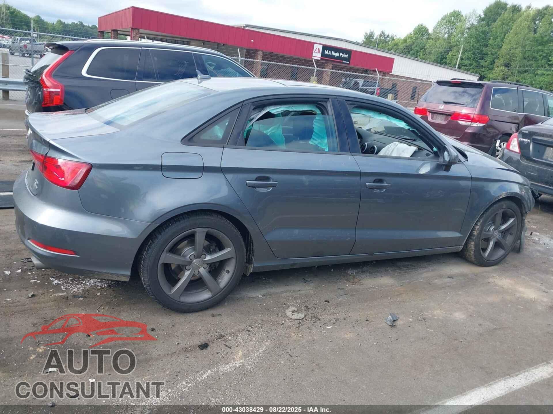 AUDI A3 2016 - WAUB8GFF3G1073306