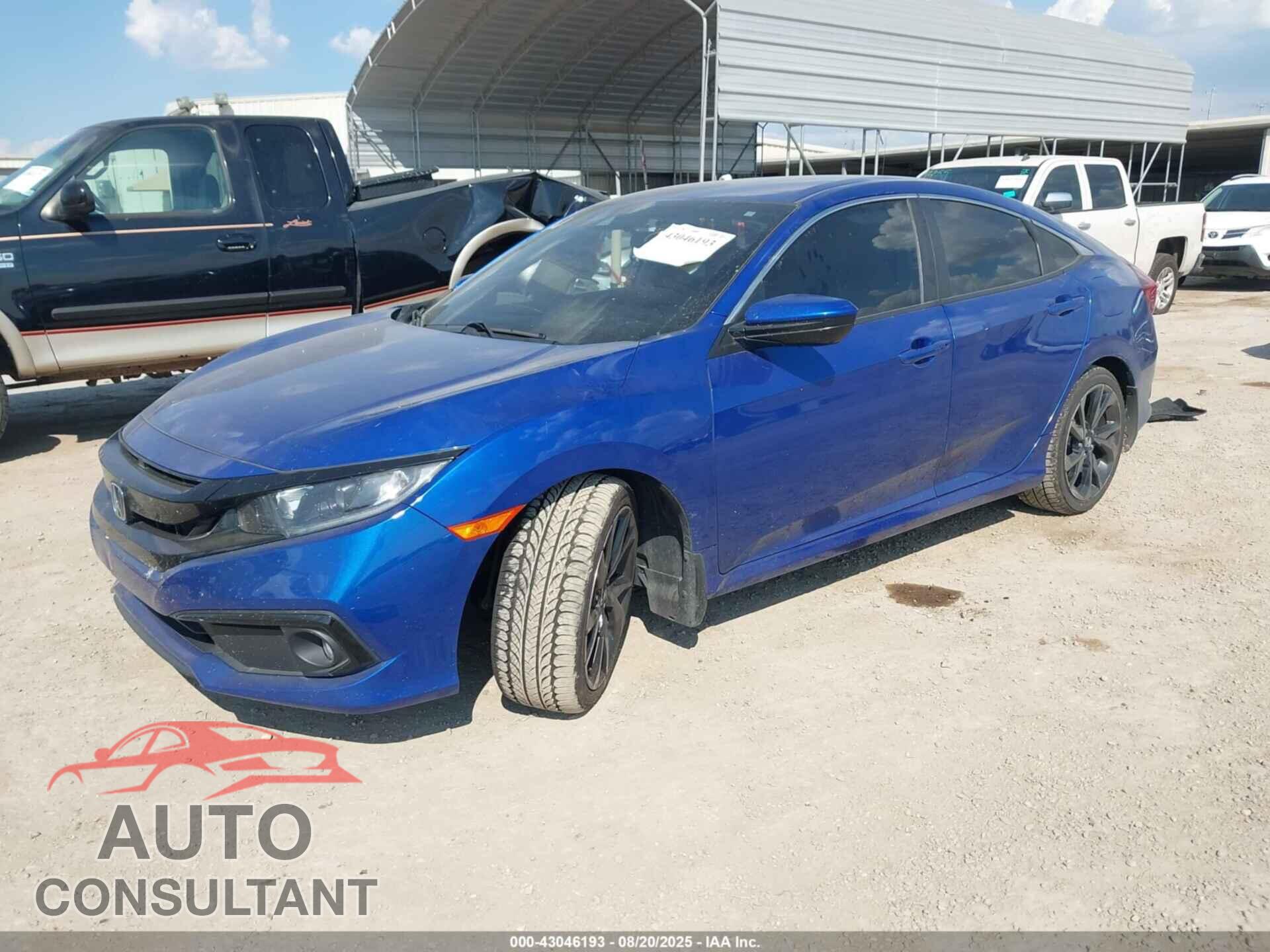 HONDA CIVIC 2020 - 2HGFC2F87LH504721