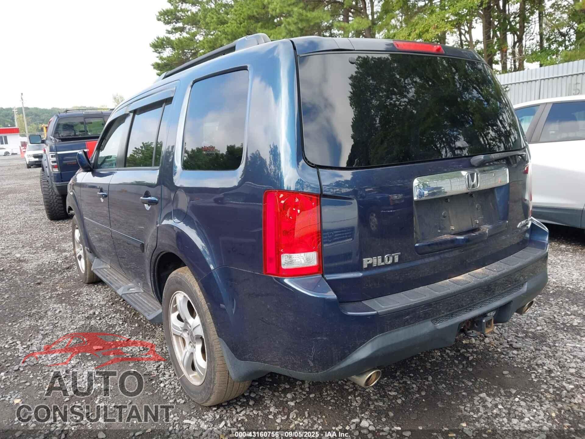 HONDA PILOT 2012 - 5FNYF4H77CB010489