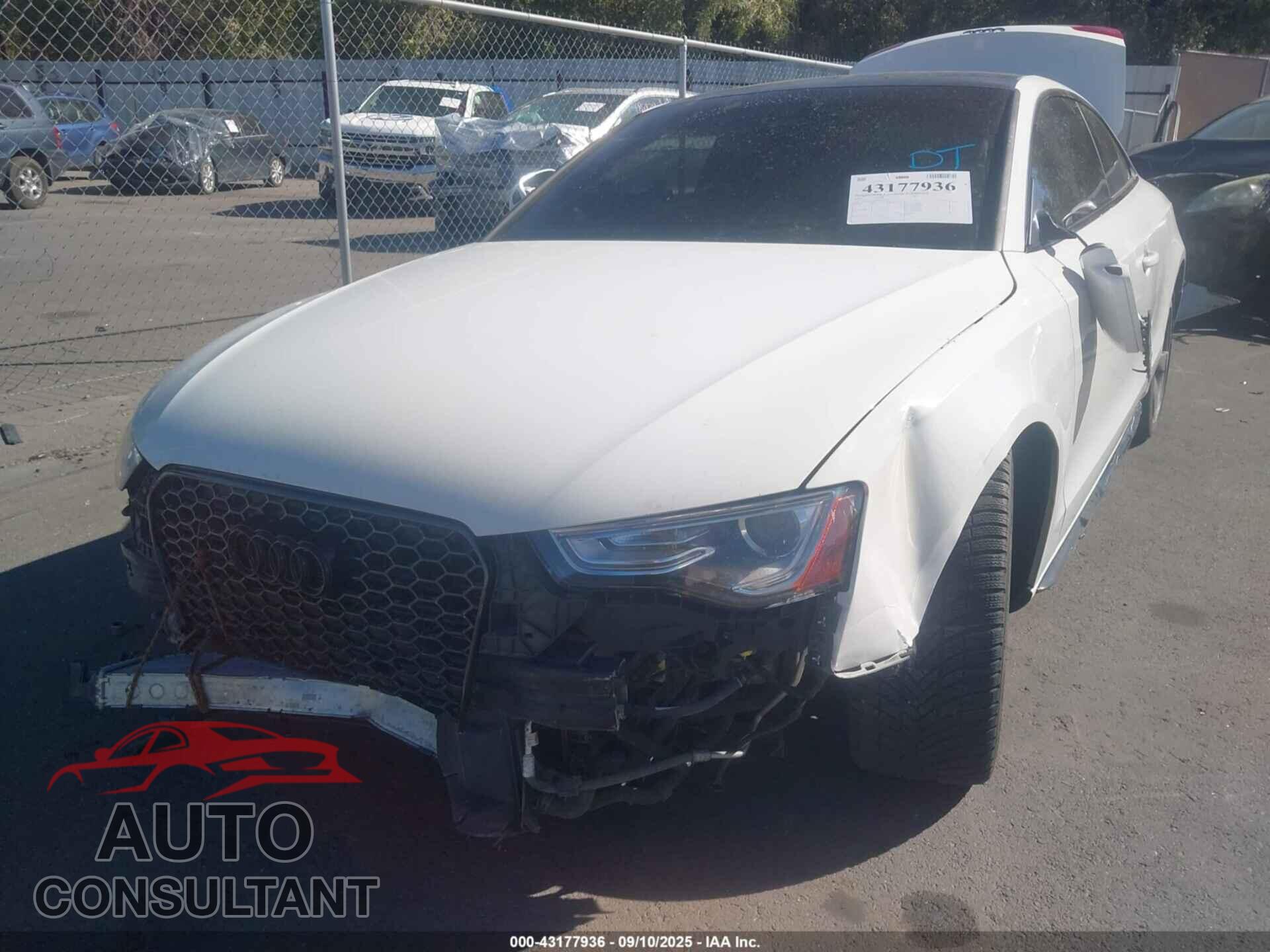 AUDI S5 2015 - WAUCGAFR8FA039276